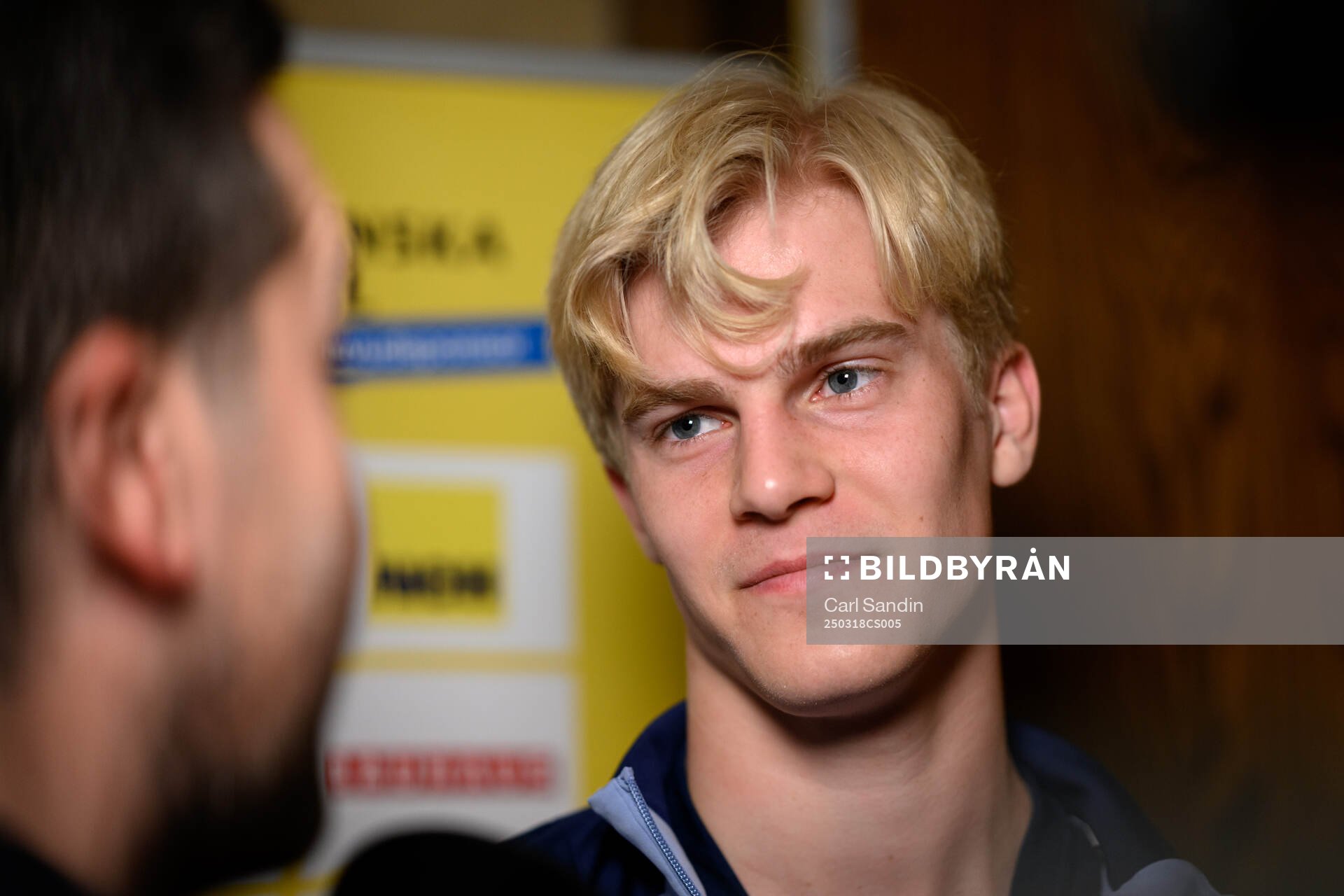 Lucas Bergvall of the Swedish men's national football team