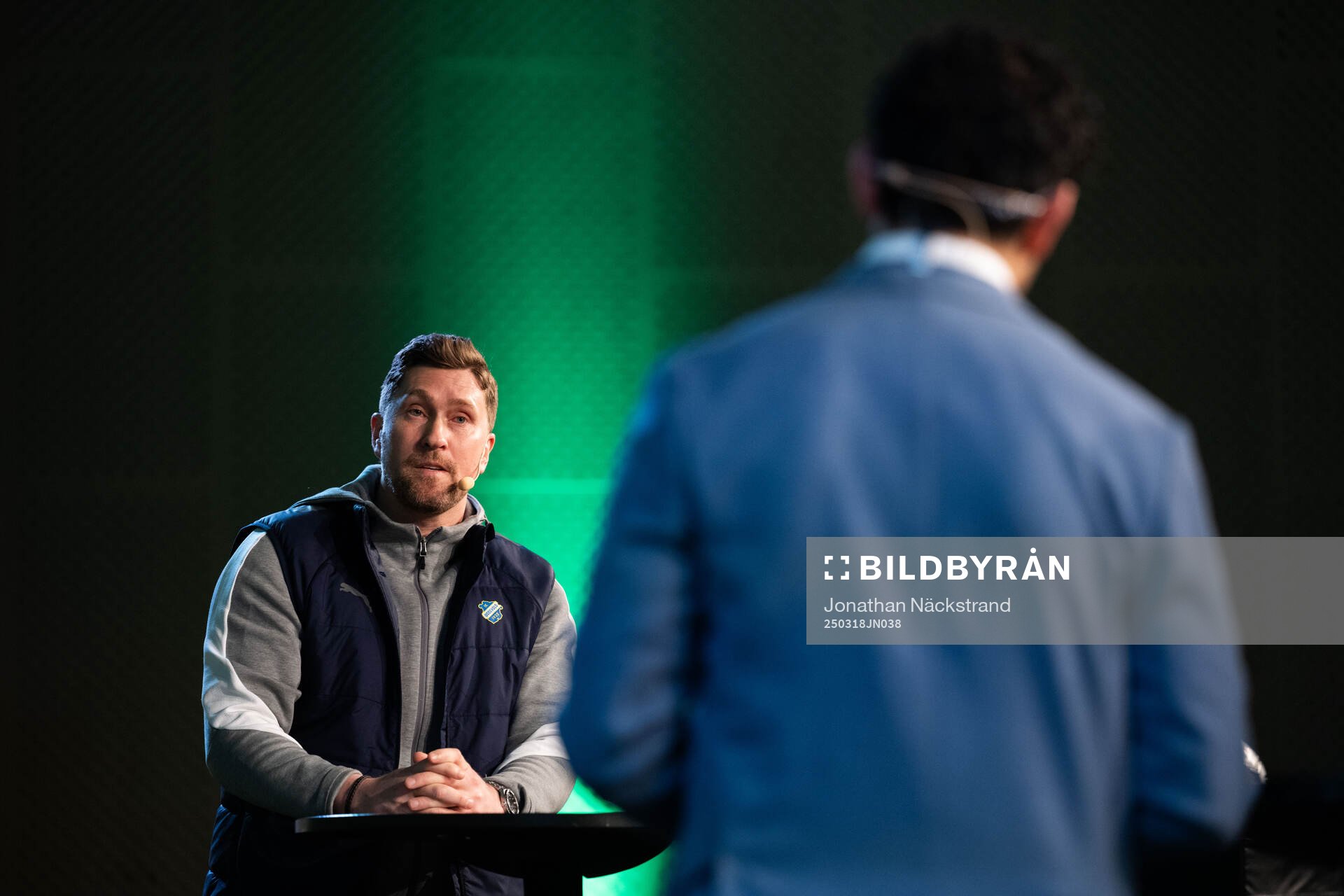 Oddevolds tränare Rikard Nilsson