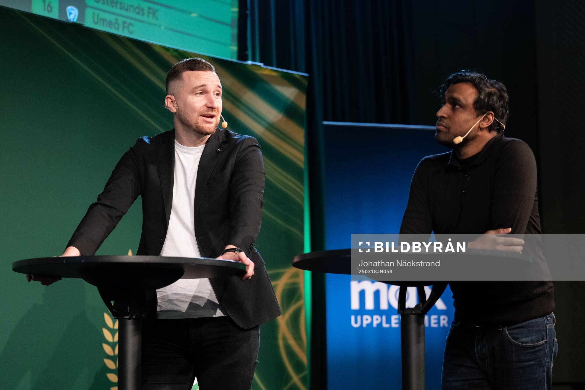 Örebros sportchef Enes Ahmetovic och Västerås tränare