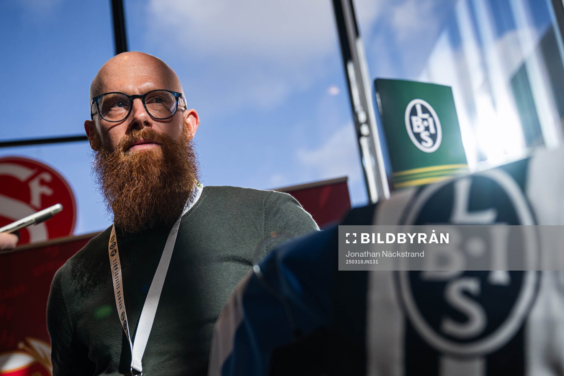Landskronas huvudtränare Max Mölder