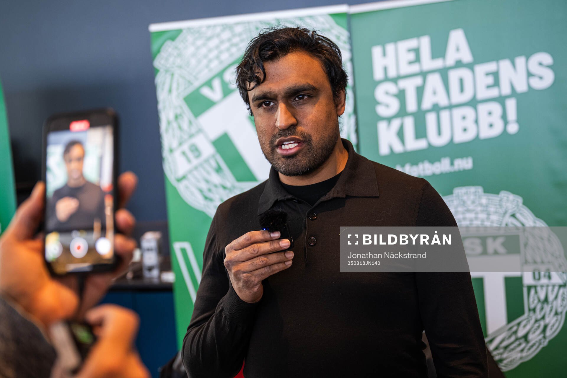 Västerås tränare Kalle Karlsson