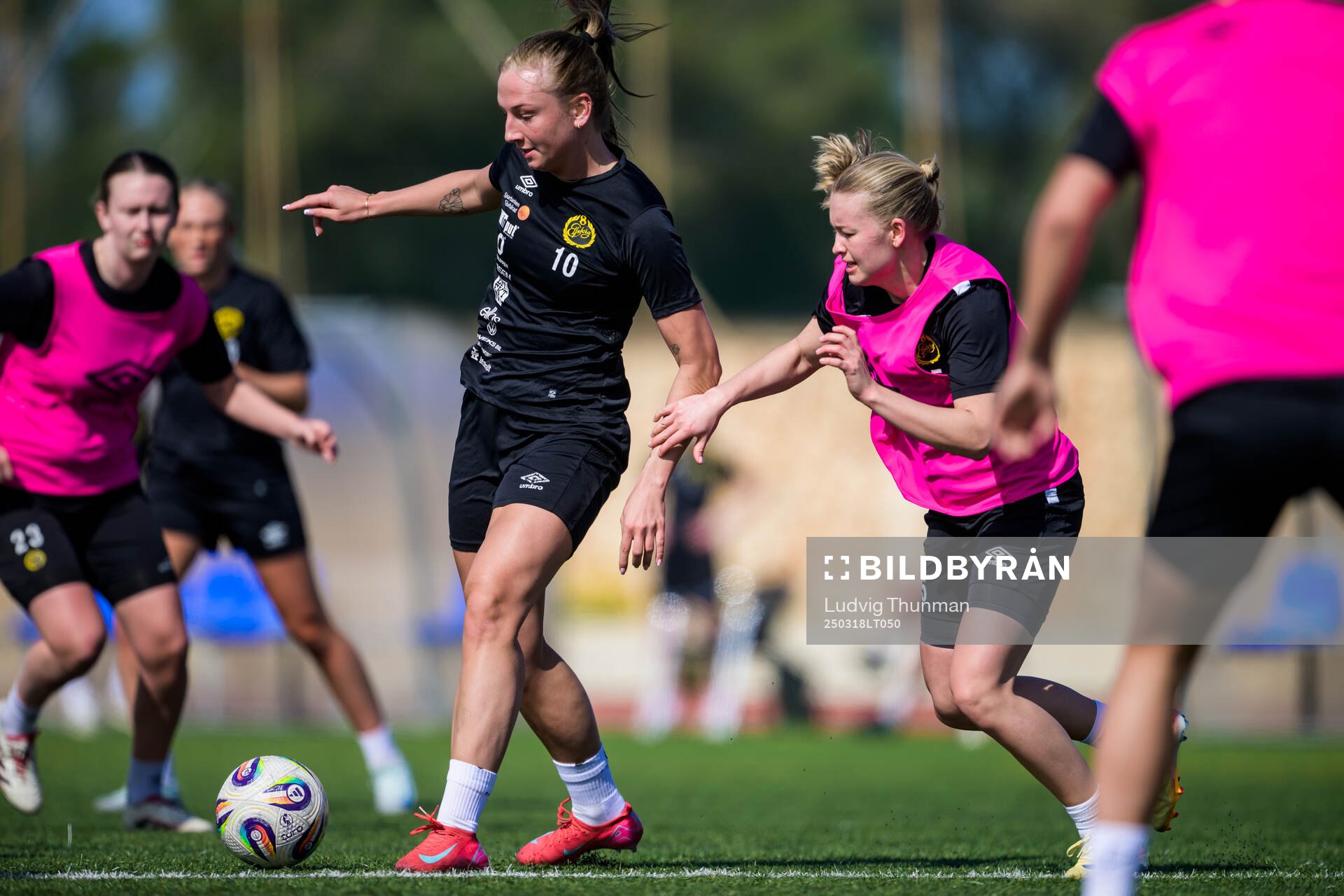 Stina Jensen och Elin Johansson