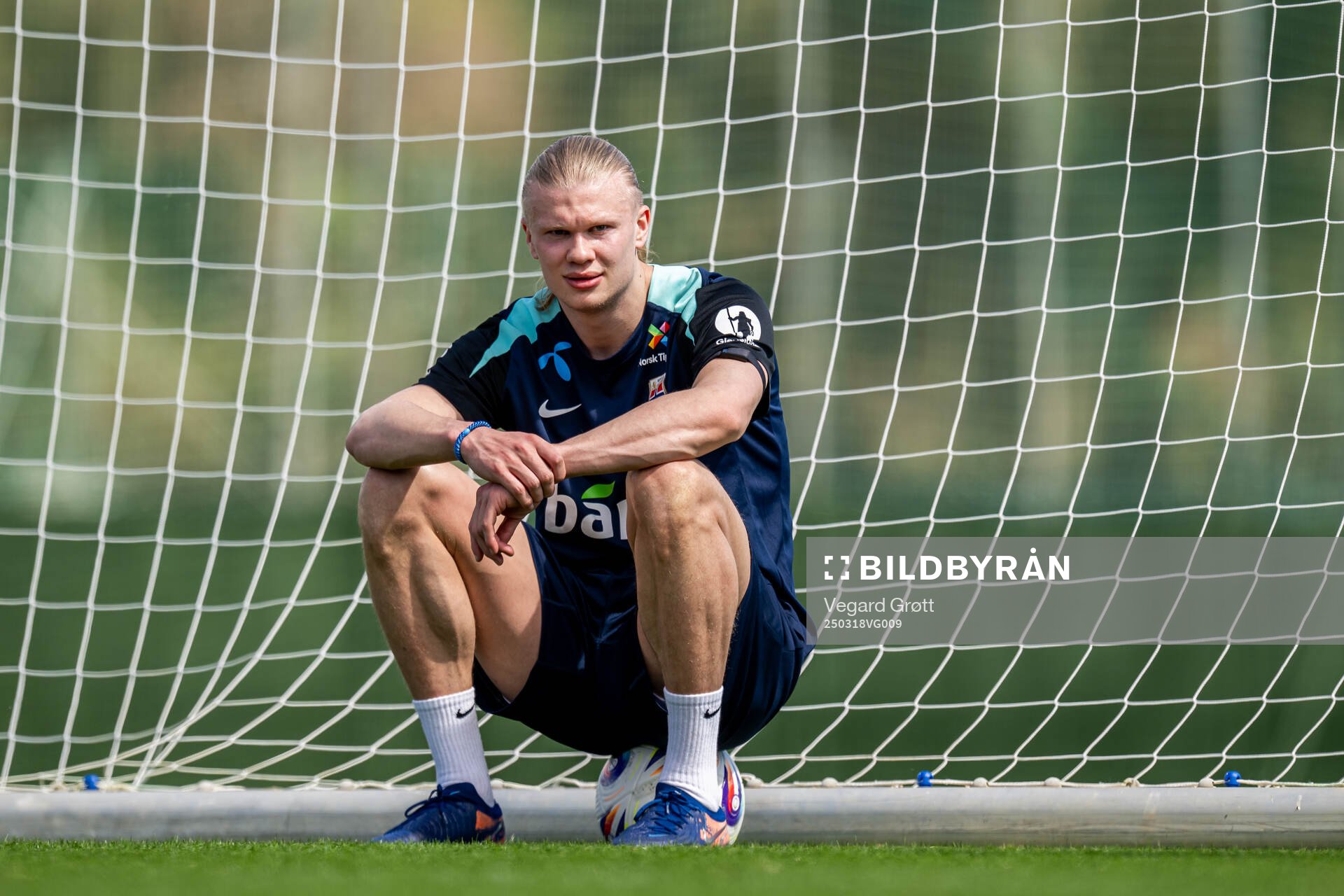 Erling Braut Haaland of the Norwegian national football team