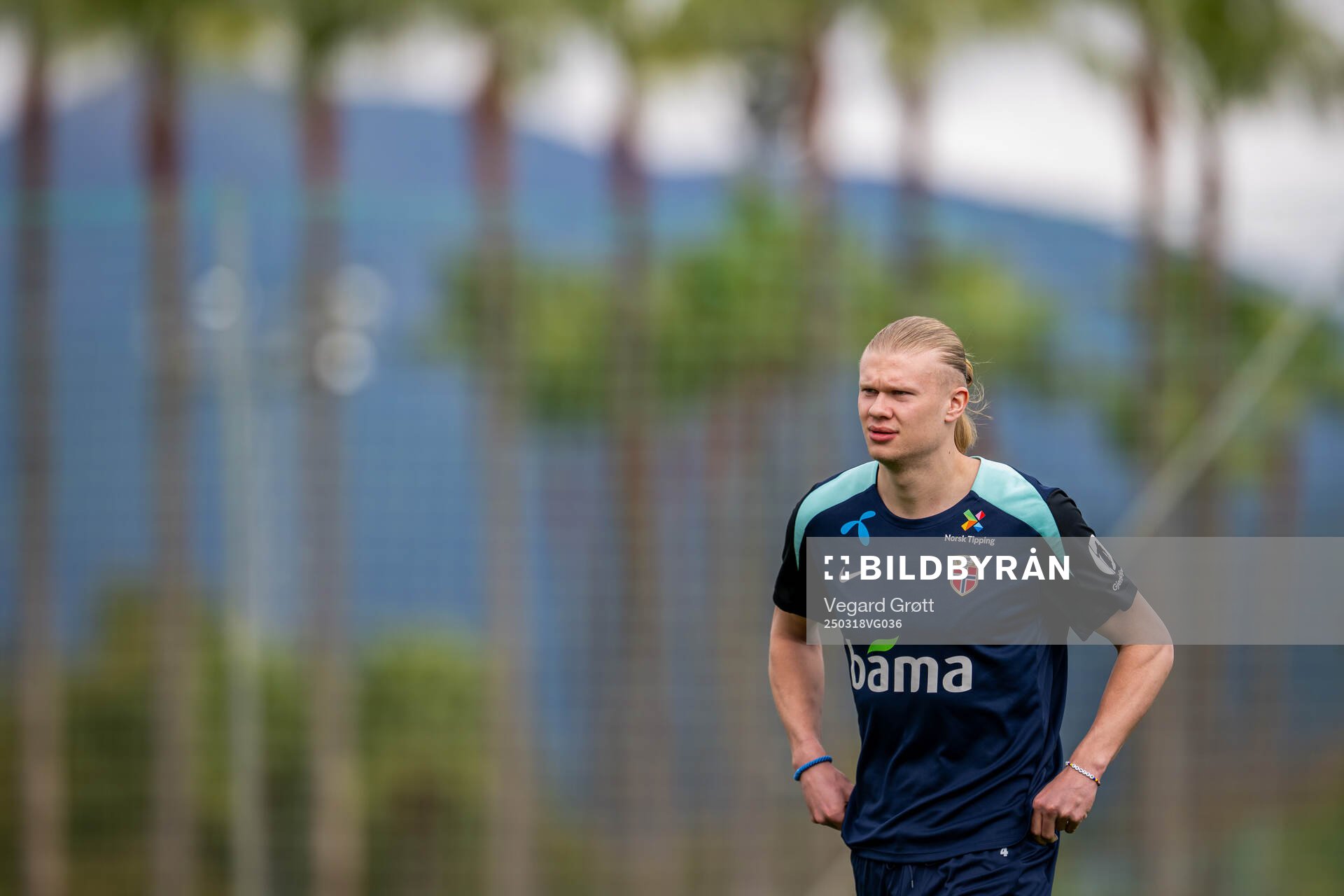Erling Braut Haaland of the Norwegian national football team