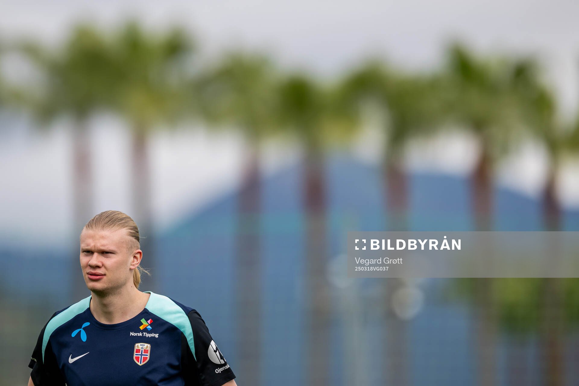Erling Braut Haaland of the Norwegian national football team