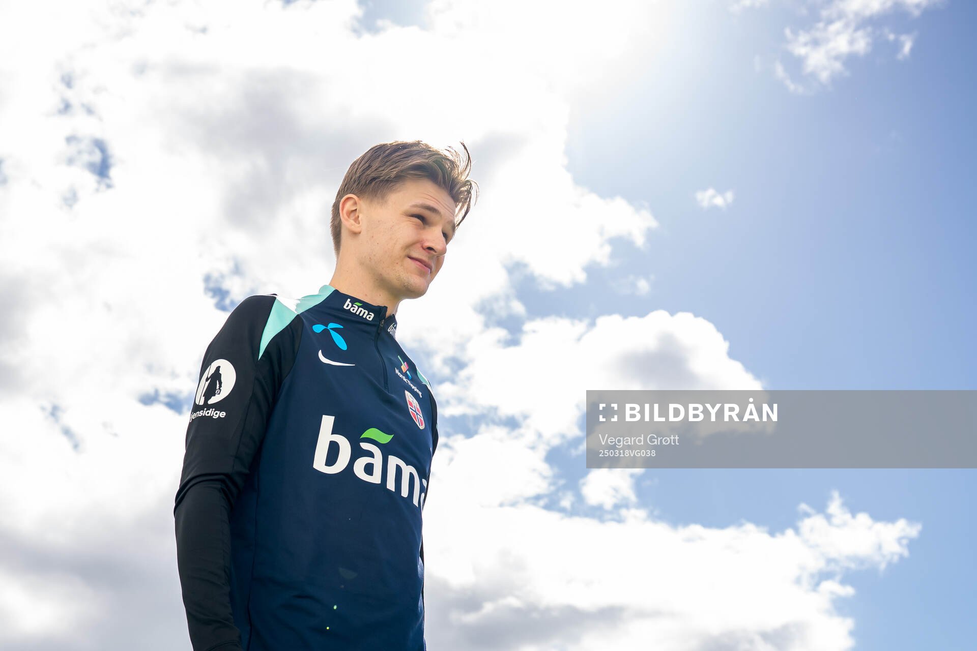 David Møller Wolfe of the Norwegian national football team