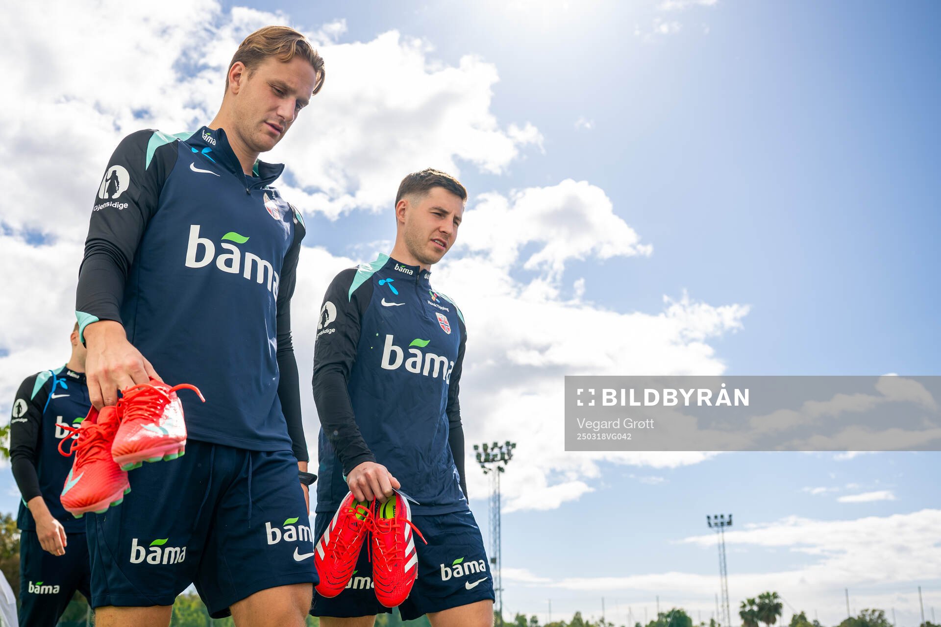 Erik Botheim and Lasse Berg Johnsen of the Norwegian