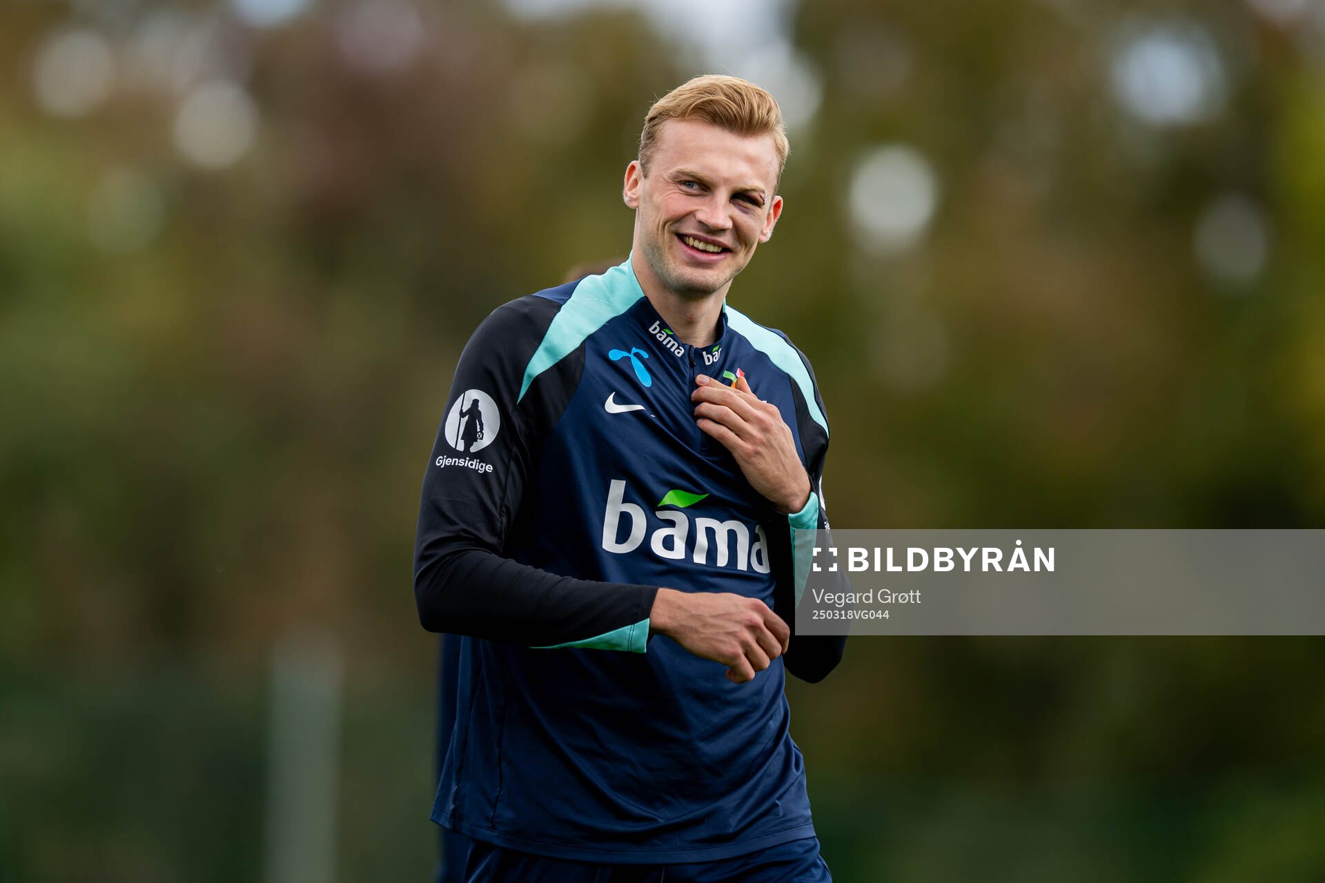 Sondre Langås of the Norwegian national football team