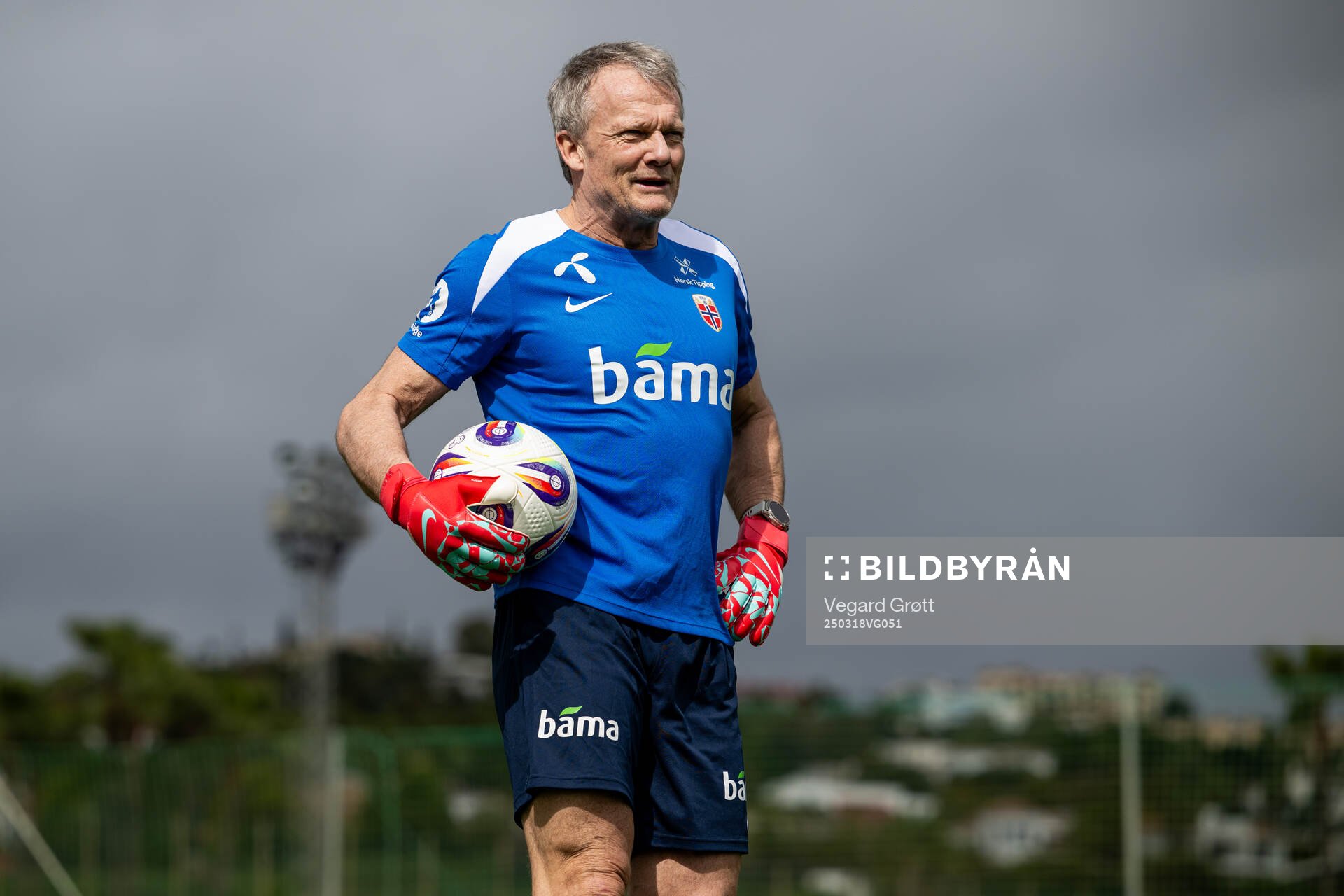 Frode Grodås, goalkeeper coach of the Norwegian national