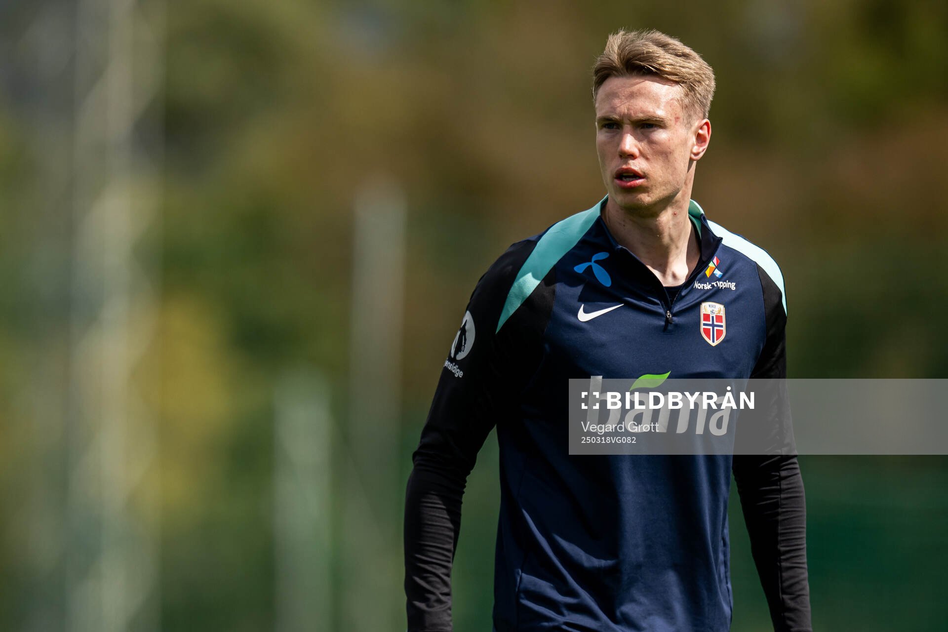 Torbjørn Lysaker Heggem of the Norwegian national football