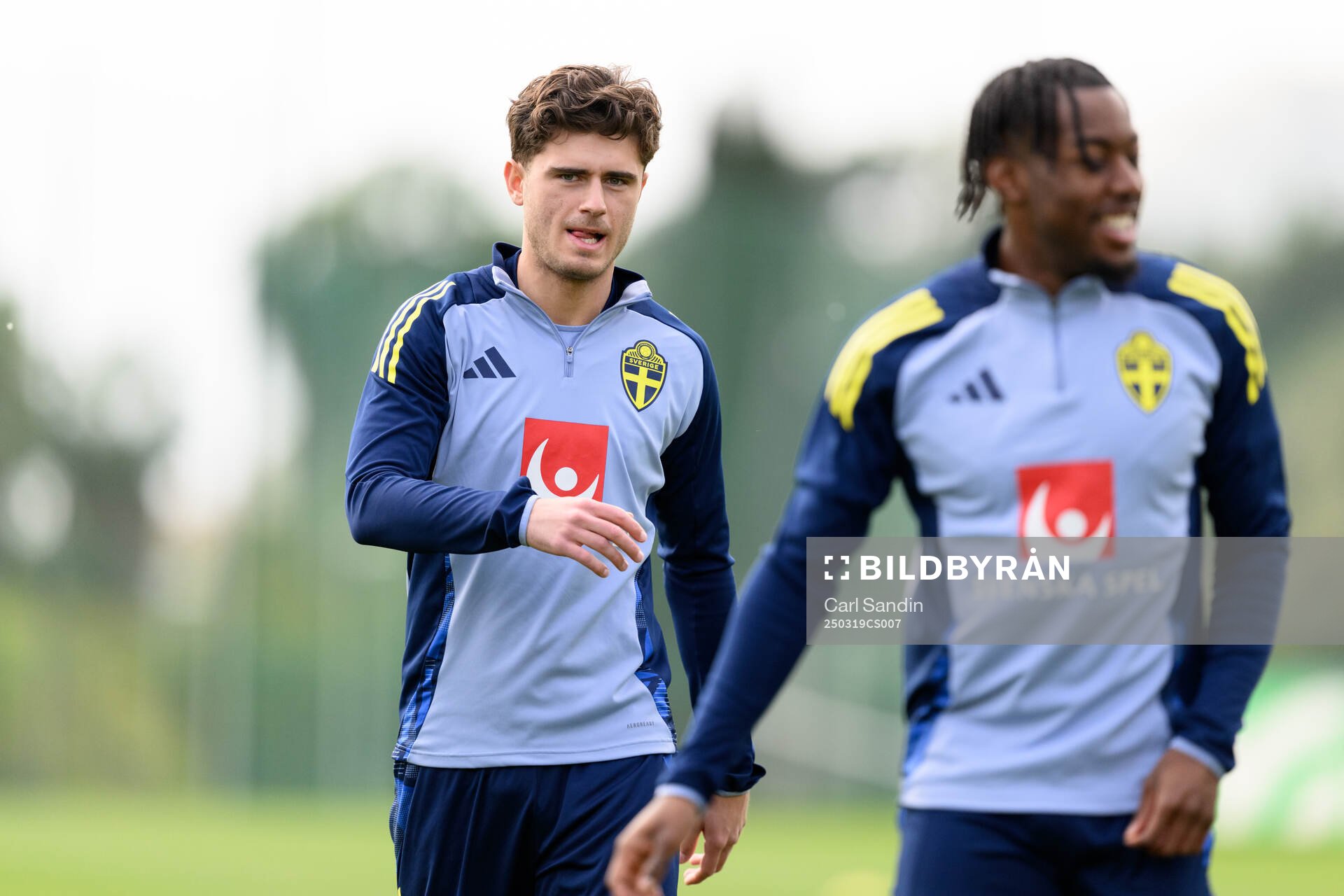 Besfort Zeneli of the Swedish men's national football team