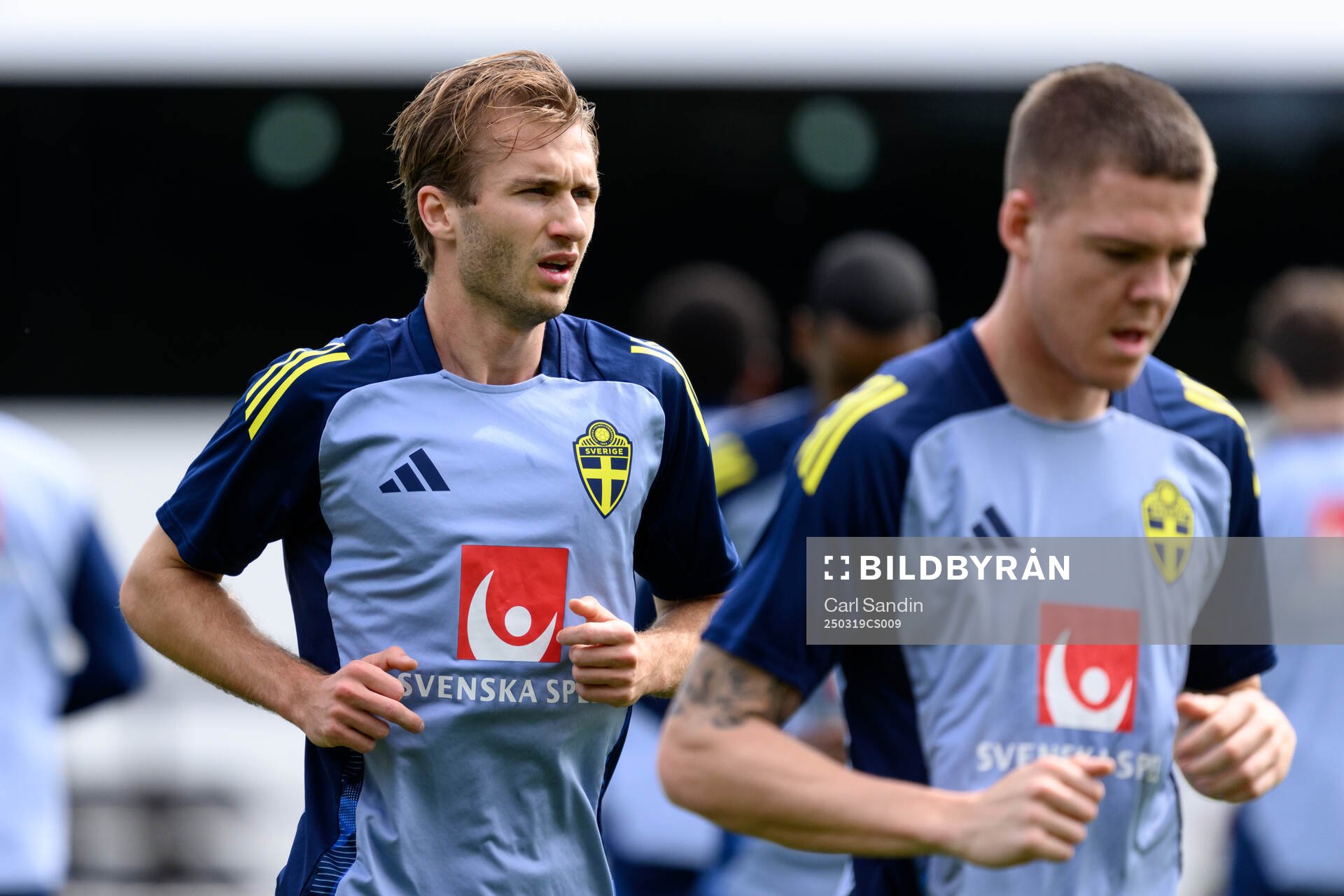 Benjamin Nygren of the Swedish men's national football team