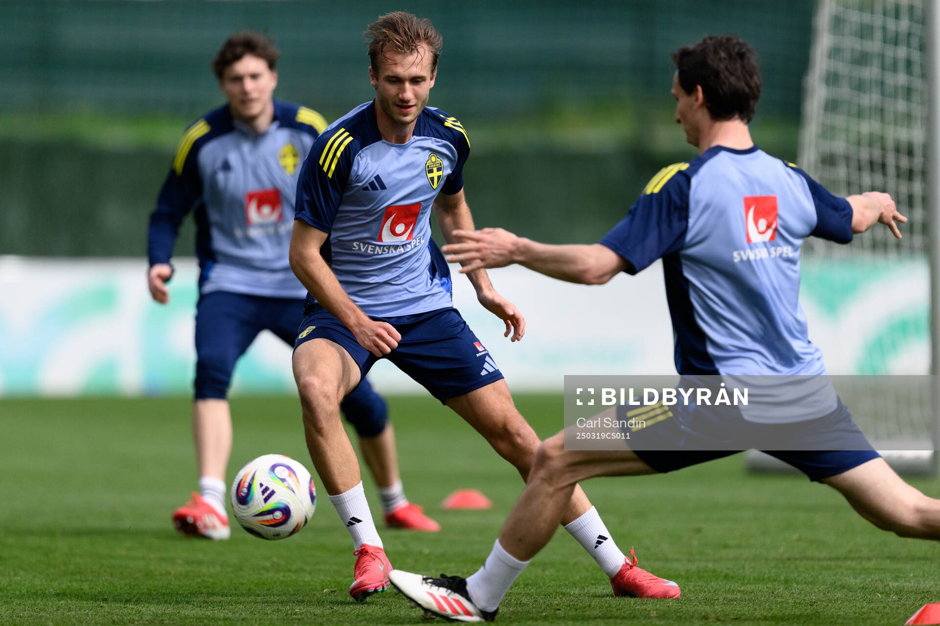 Benjamin Nygren of the Swedish men's national football team