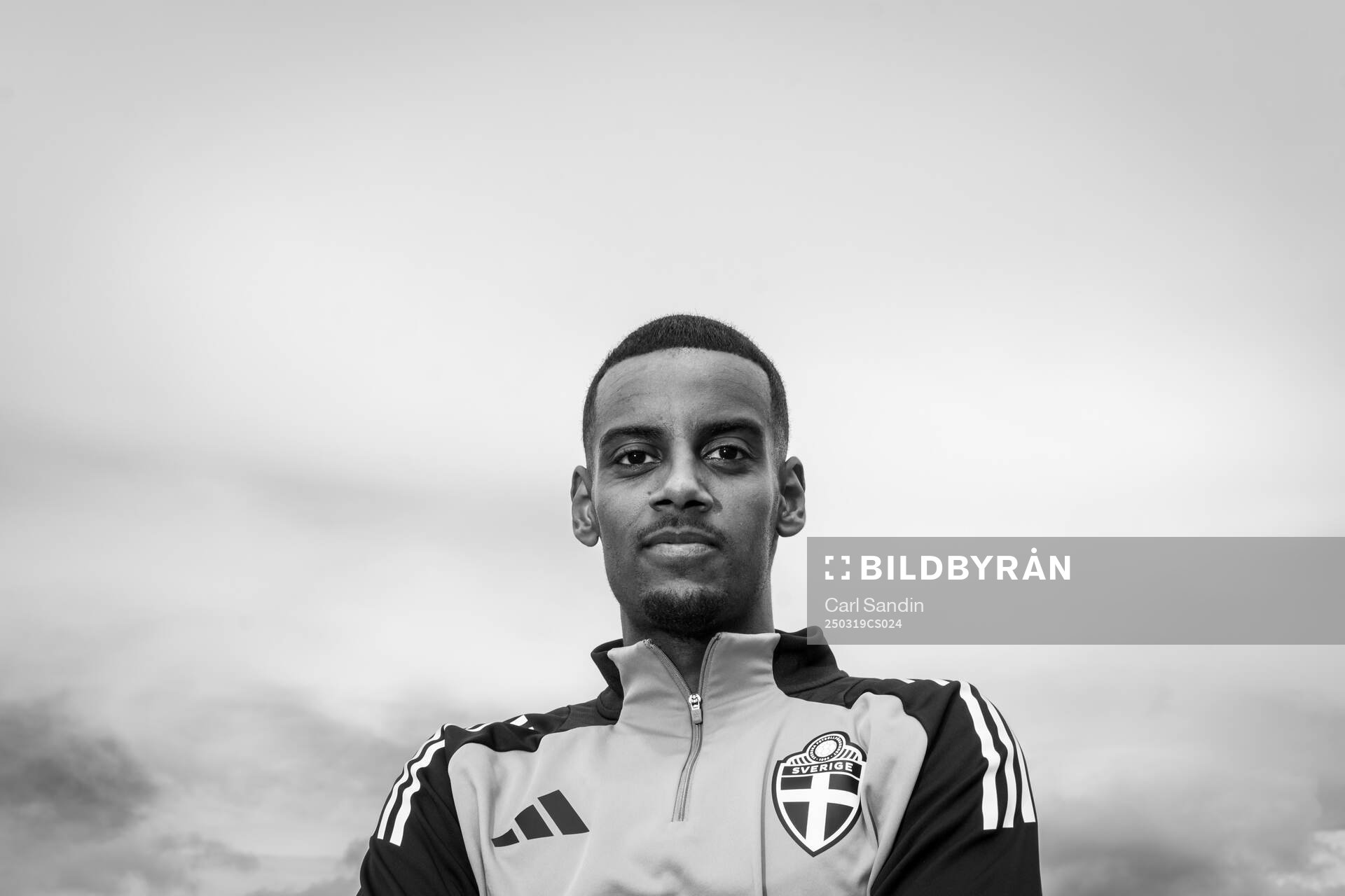 Alexander Isak of the Swedish men's national football team