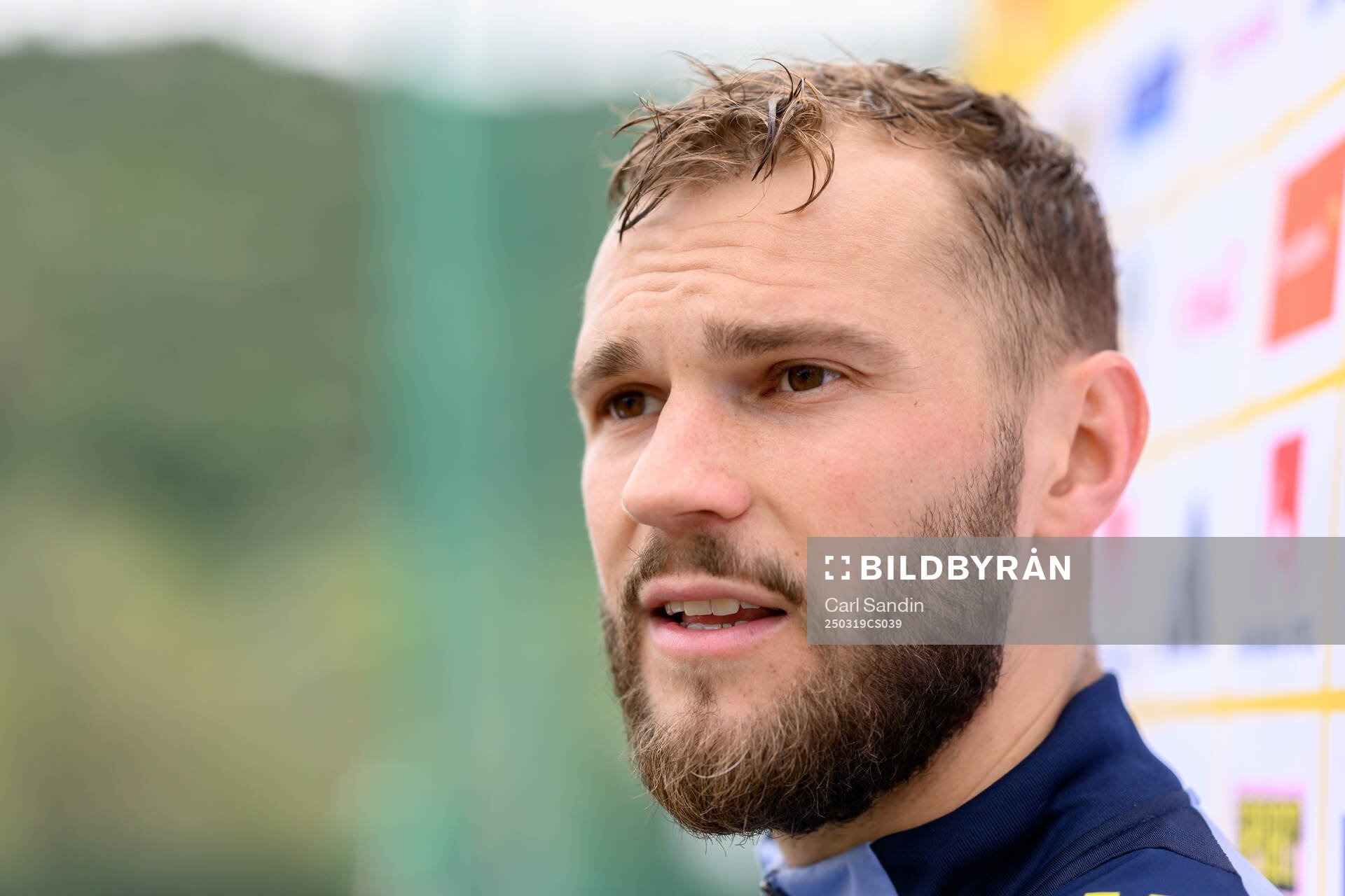 Jesper Karlström of the Swedish men's national football