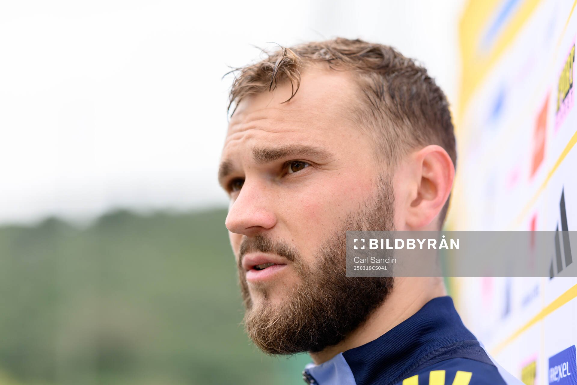 Jesper Karlström of the Swedish men's national football
