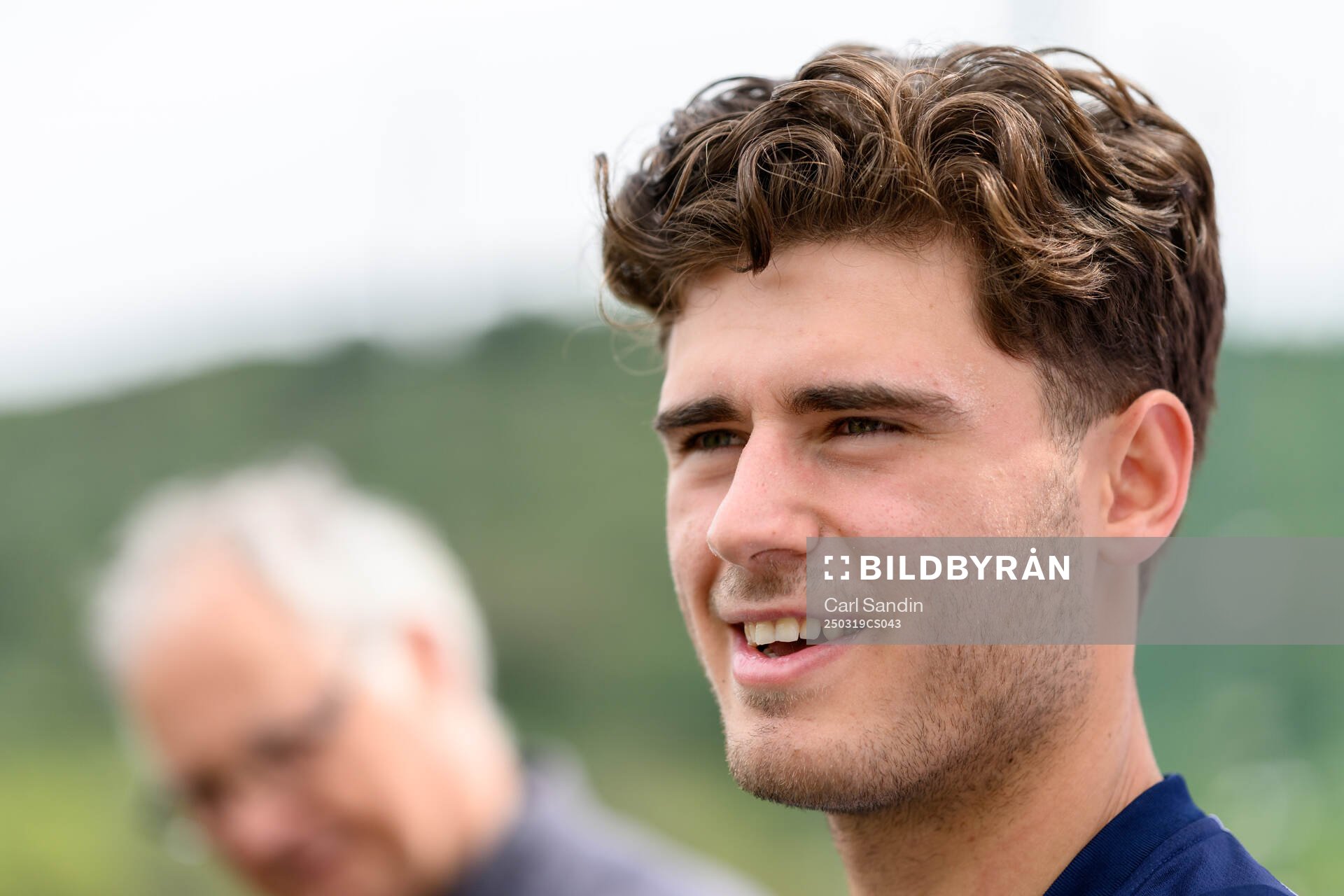 Besfort Zeneli of the Swedish men's national football team