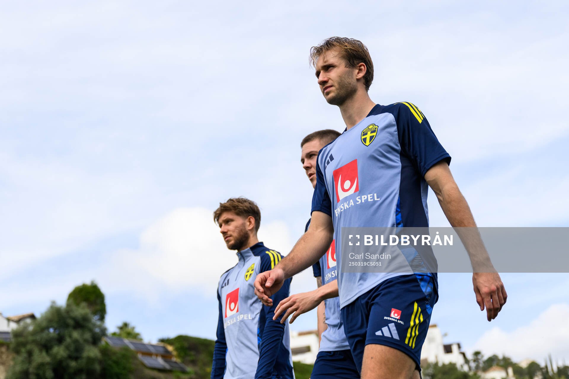 Benjamin Nygren of the Swedish men's national football team