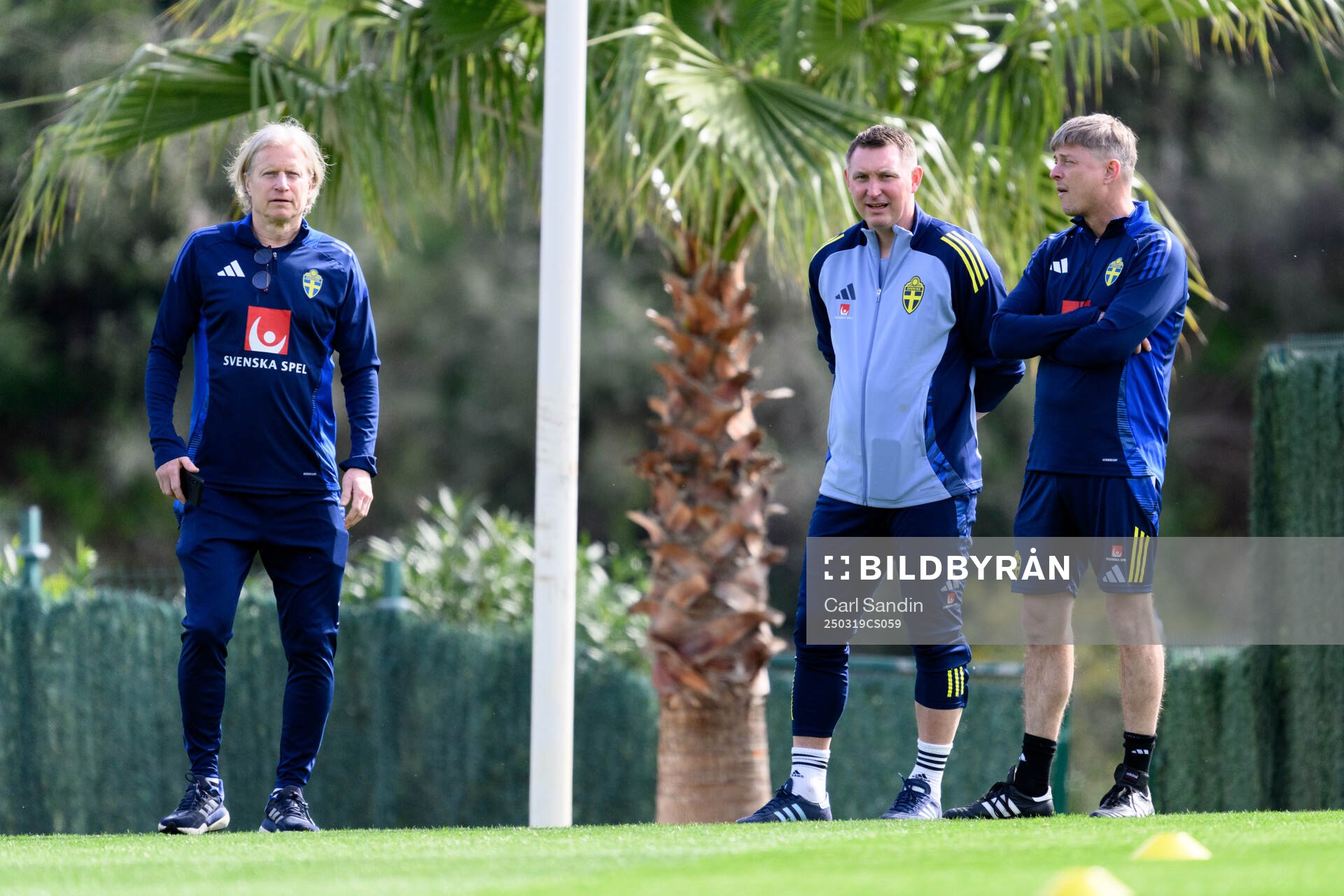 Team manager Stefan Pettersson, head of football at the