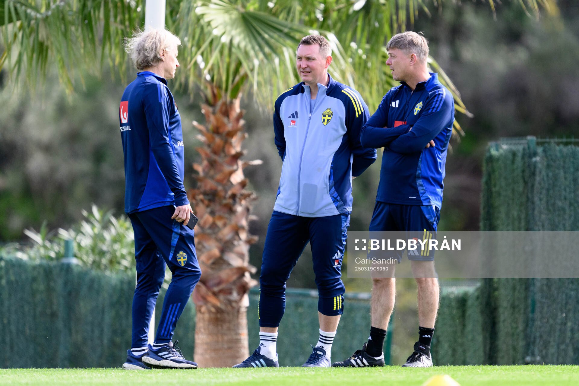 Team manager Stefan Pettersson, head of football at the