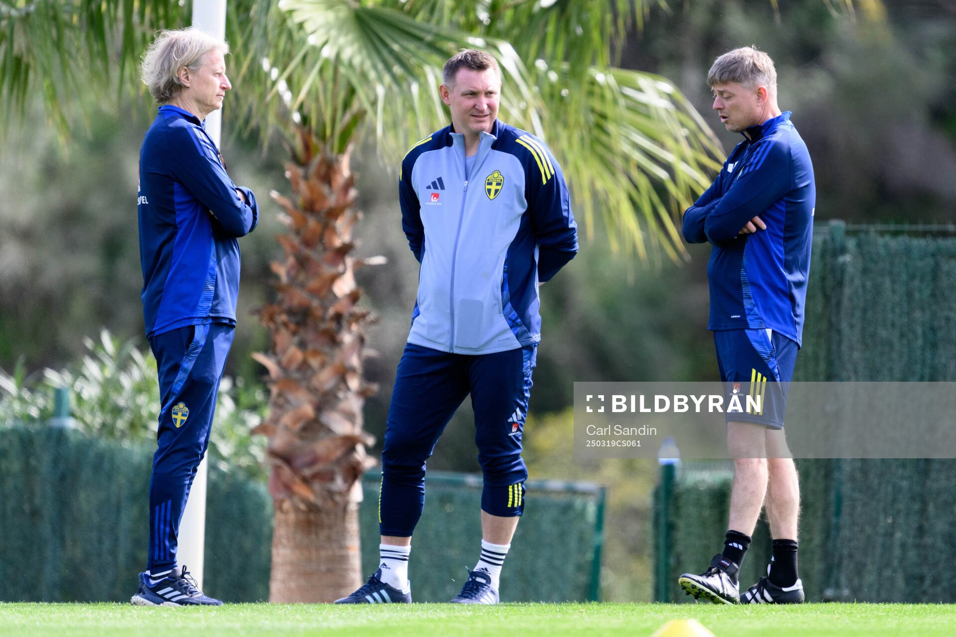 Team manager Stefan Pettersson, head of football at the