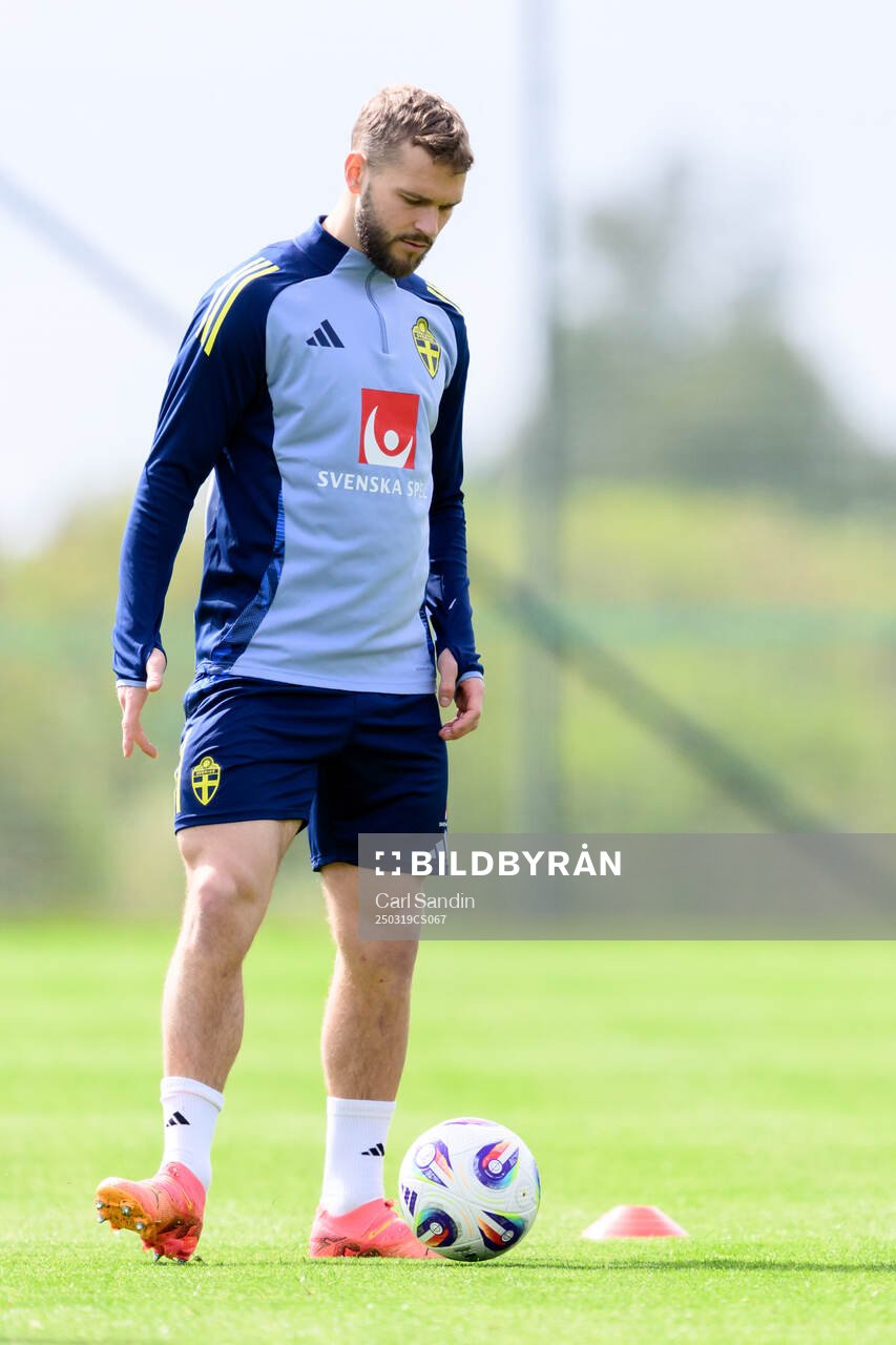 Jesper Karlström of the Swedish men's national football