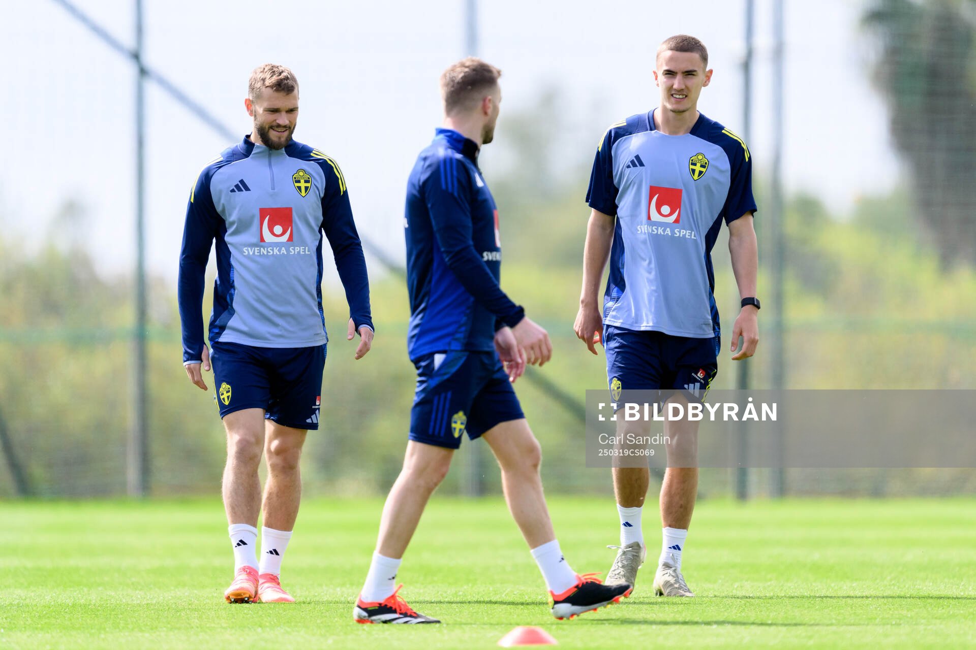 Jesper Karlström and Gustaf Lagerbielke of the Swedish