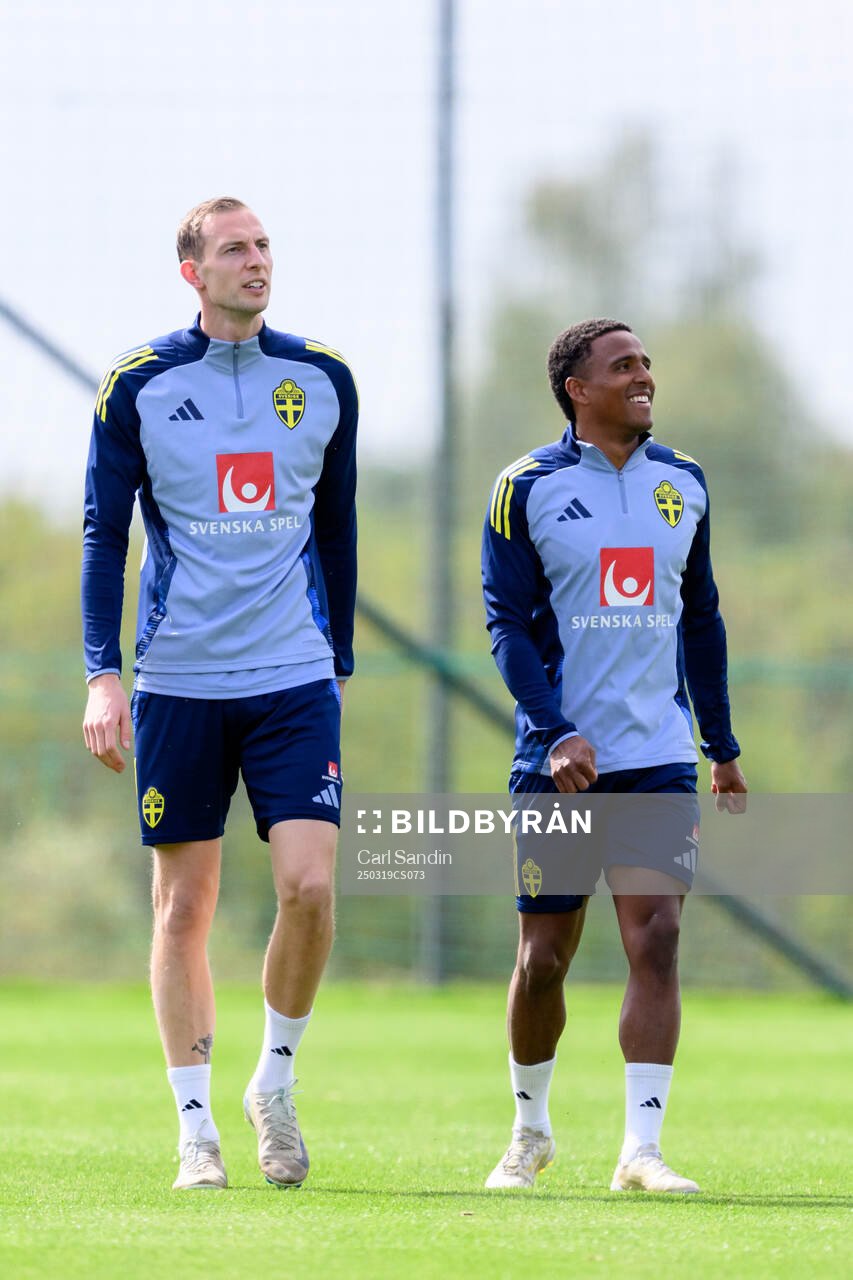 Gustaf Nilsson and Niclas Eliasson of the Swedish men's