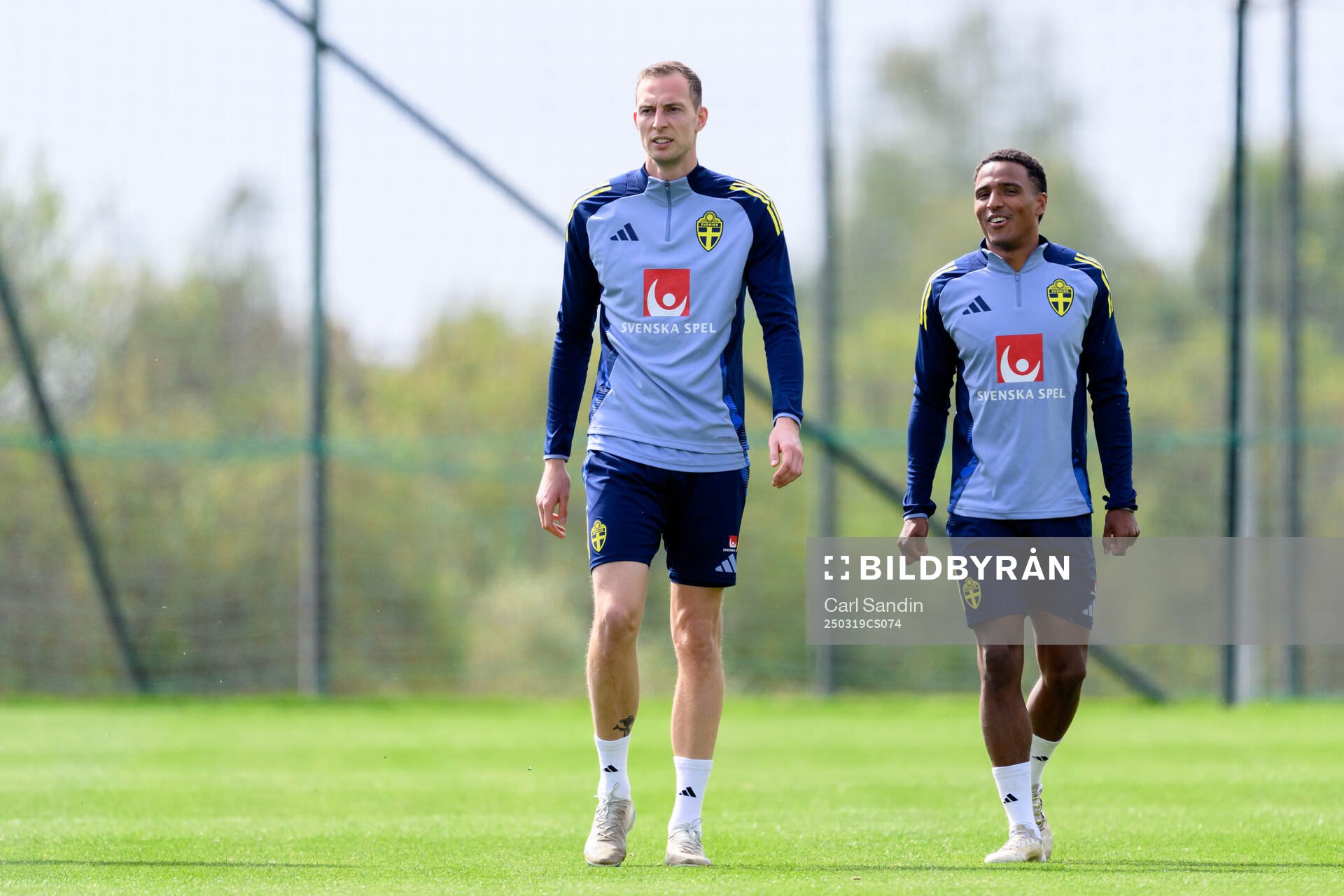 Gustaf Nilsson and Niclas Eliasson of the Swedish men's