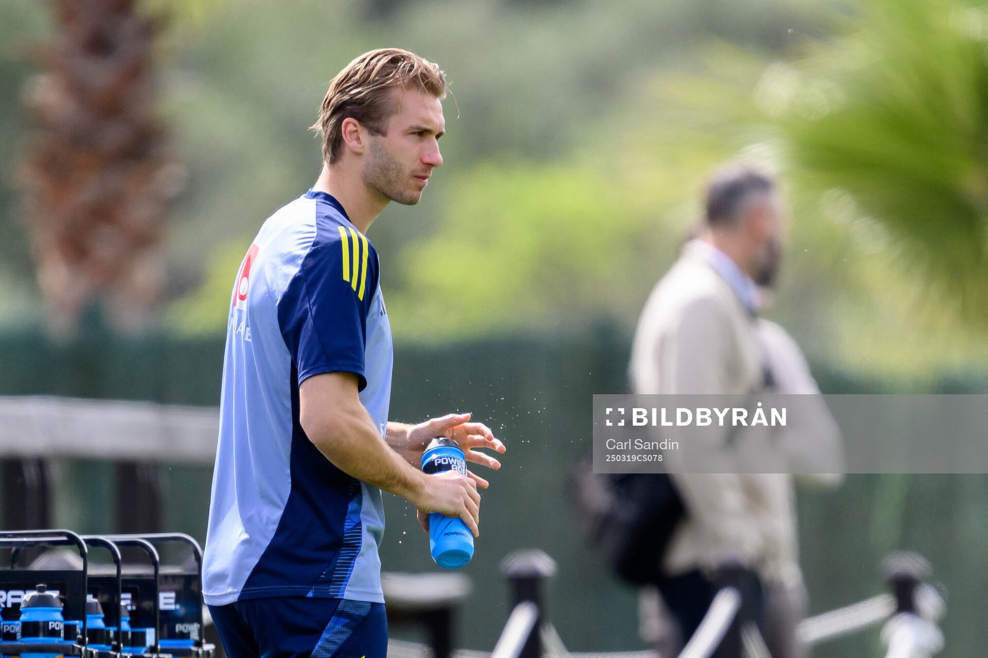 Benjamin Nygren of the Swedish men's national football team