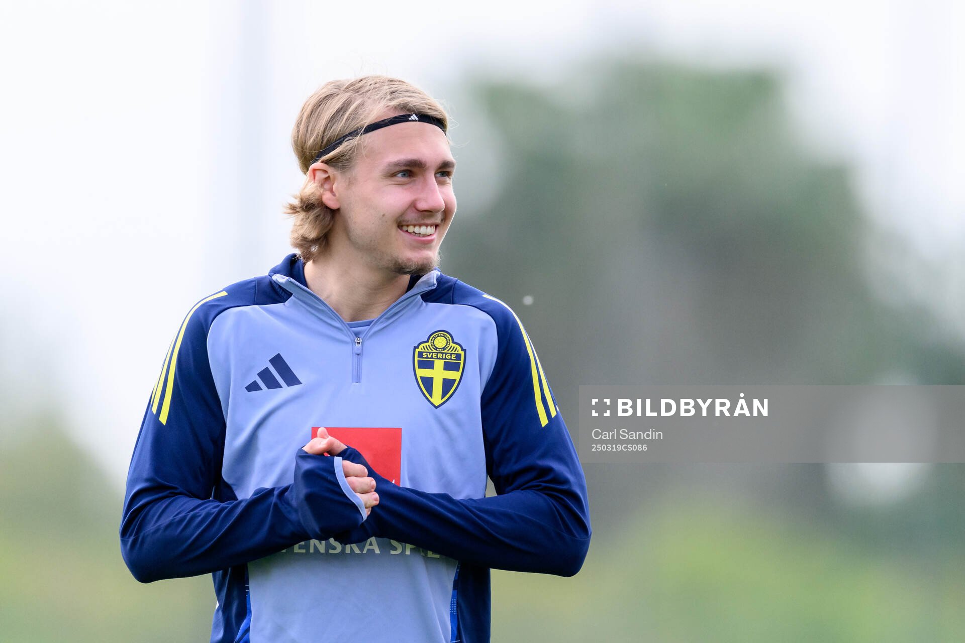 Sebastian Nanasi of the Swedish men's national football team
