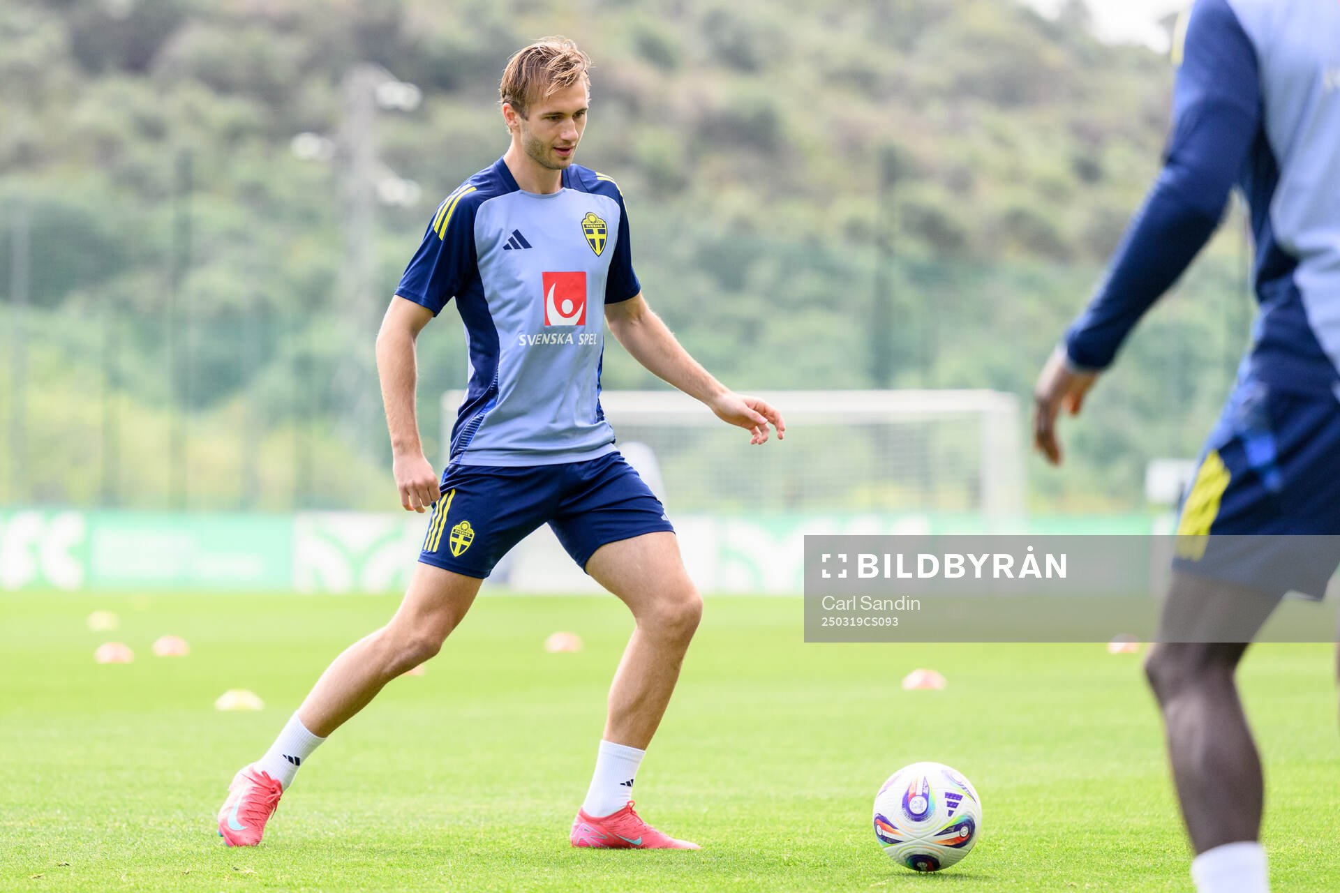 Benjamin Nygren of the Swedish men's national football team