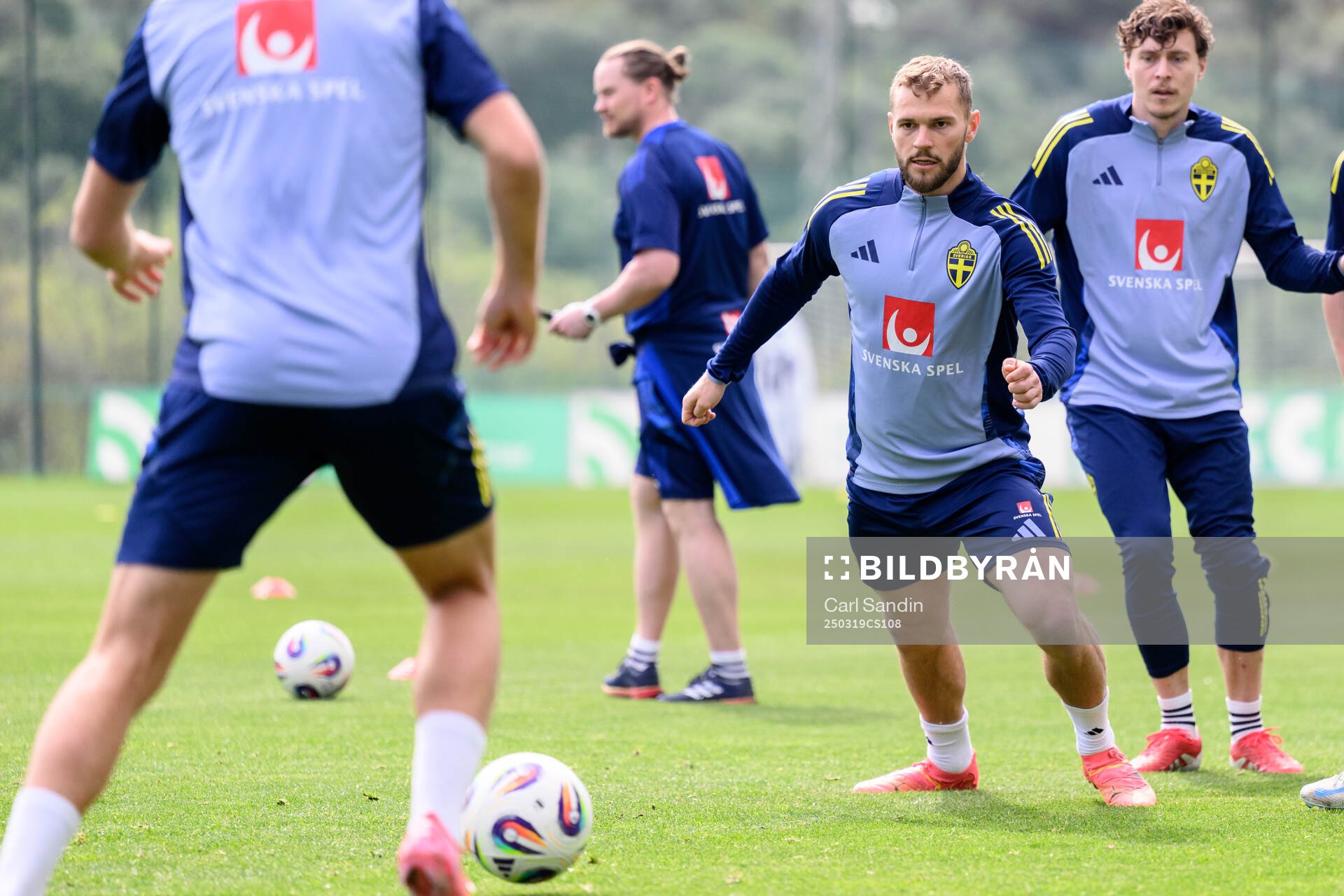 Jesper Karlström of the Swedish men's national football
