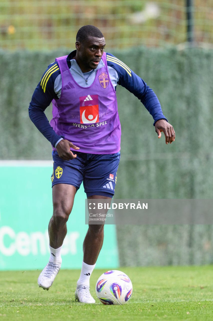 Ken Sema of the Swedish men's national football team