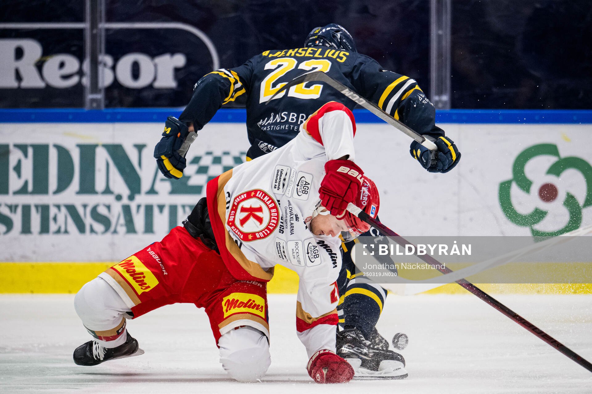 Kalmars John Dahlström och Södertäljes Jacob Bjerselius