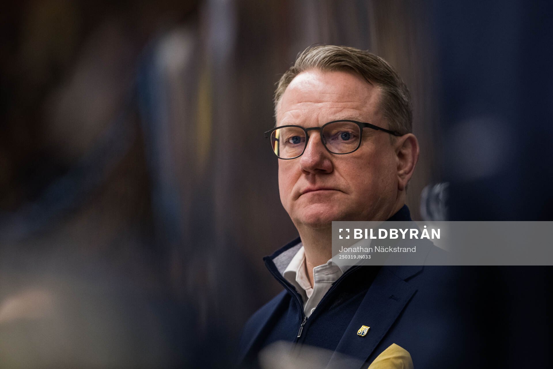 Södertäljes tränare Magnus Bogren