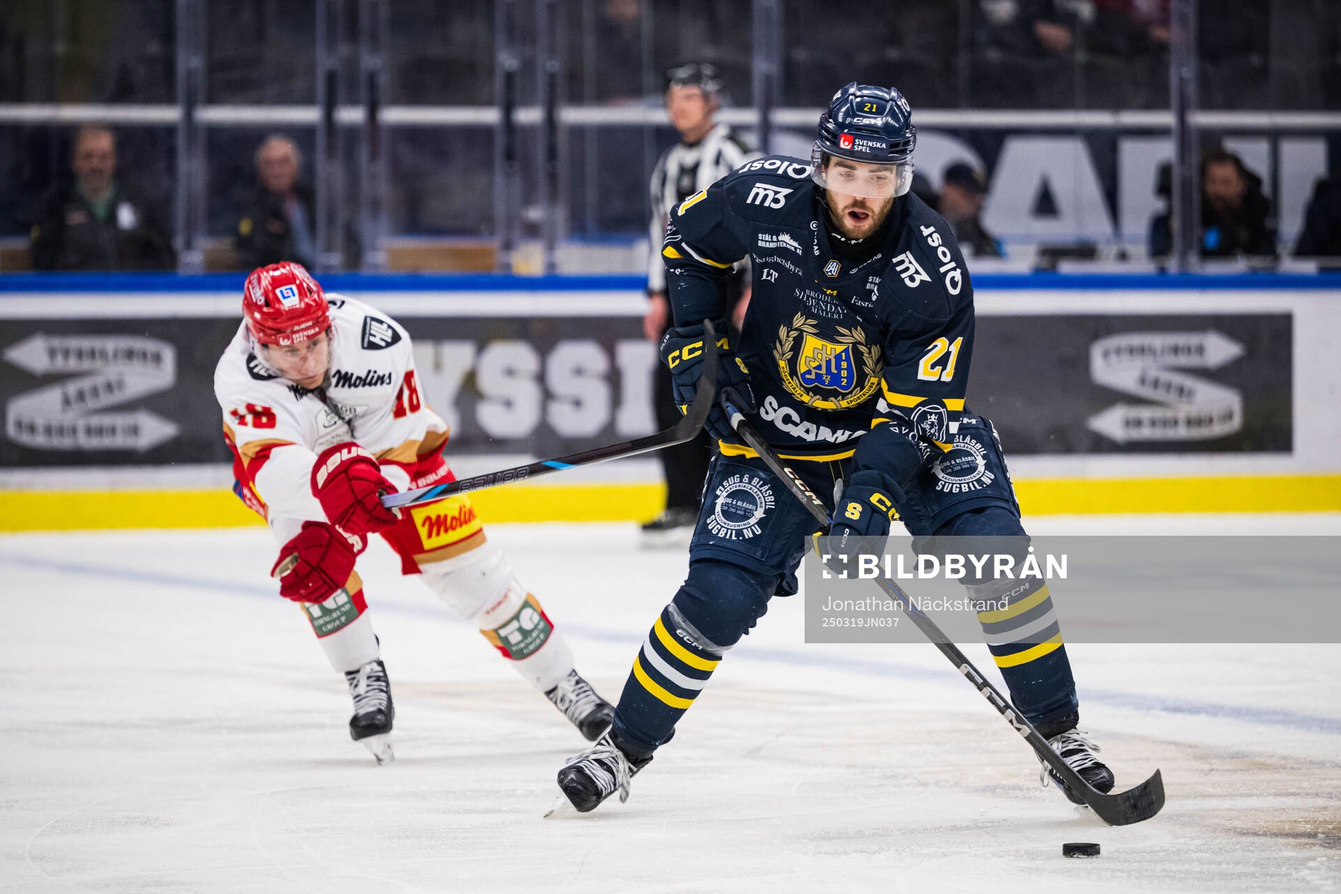 Södertäljes Nolan Stevens