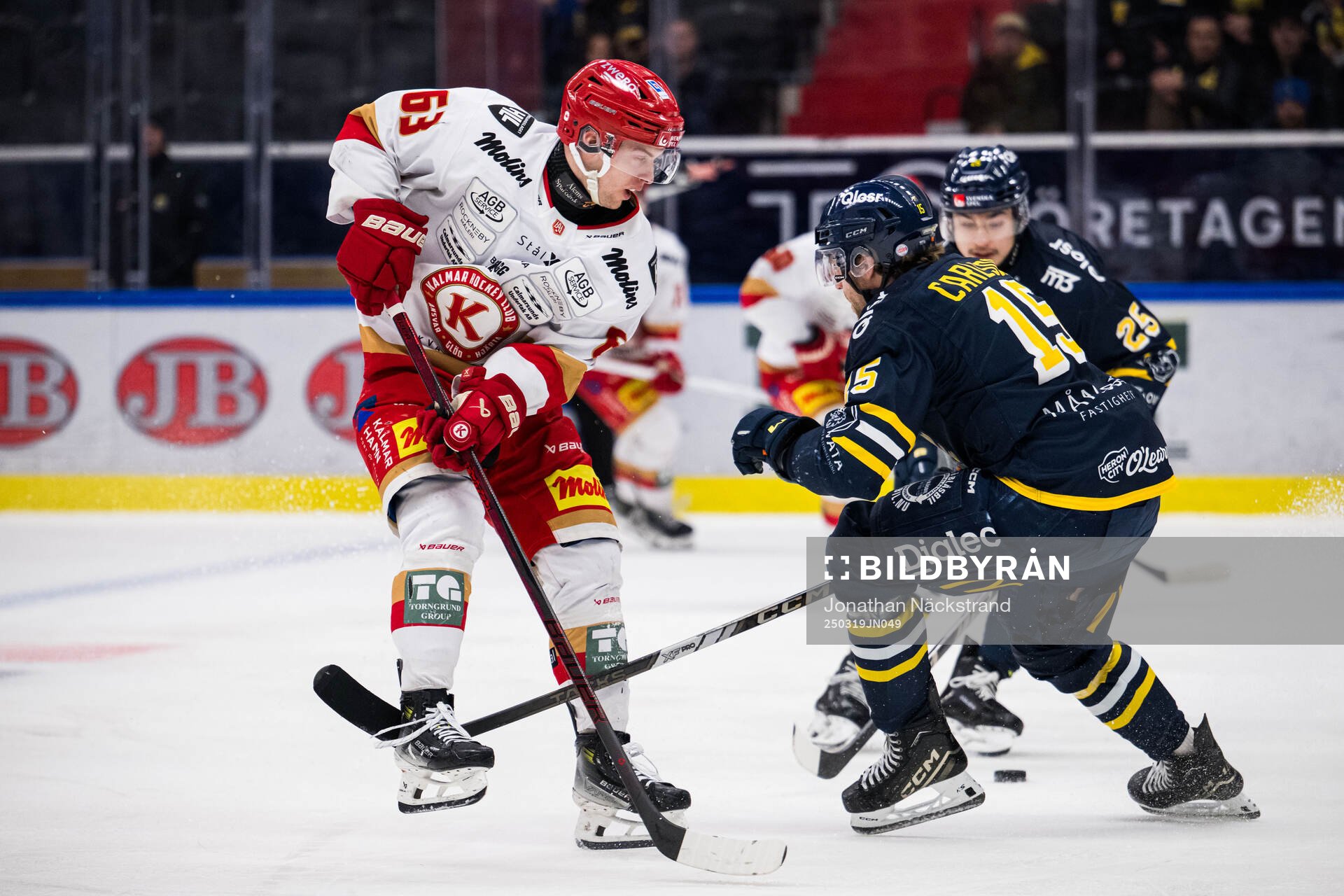 Kalmars Matt Fonteyne och Södertäljes Albin Carlson