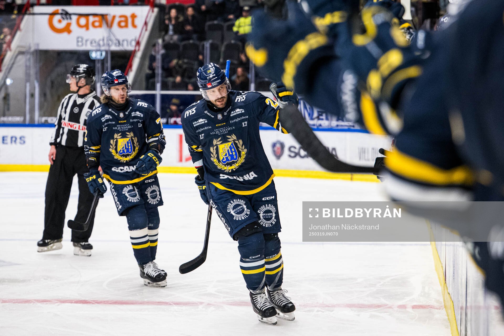 Södertäljes Marcus Eriksson jublar