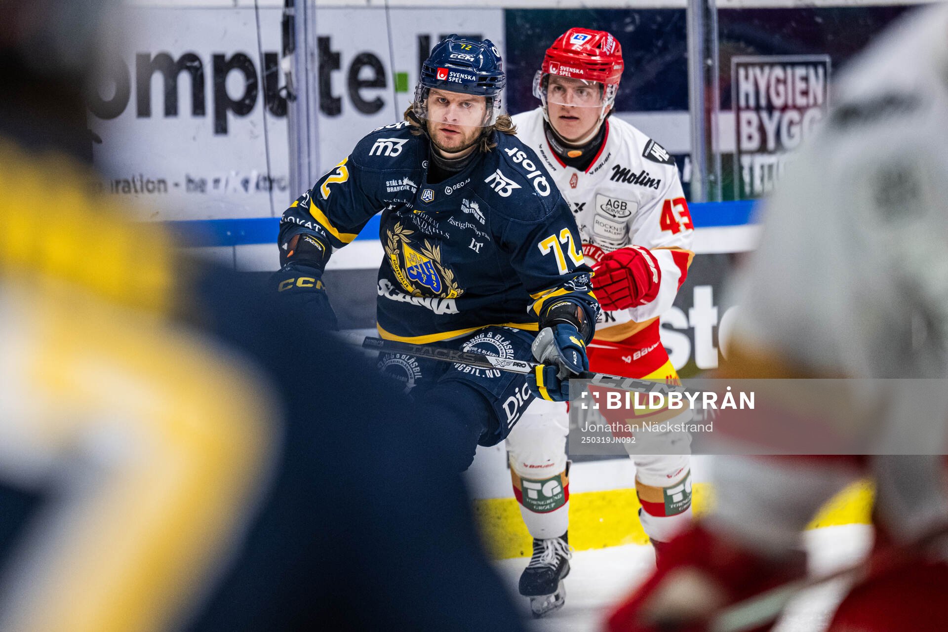 Södertäljes Nicolai Meyer och Kalmars William Eckmyhl