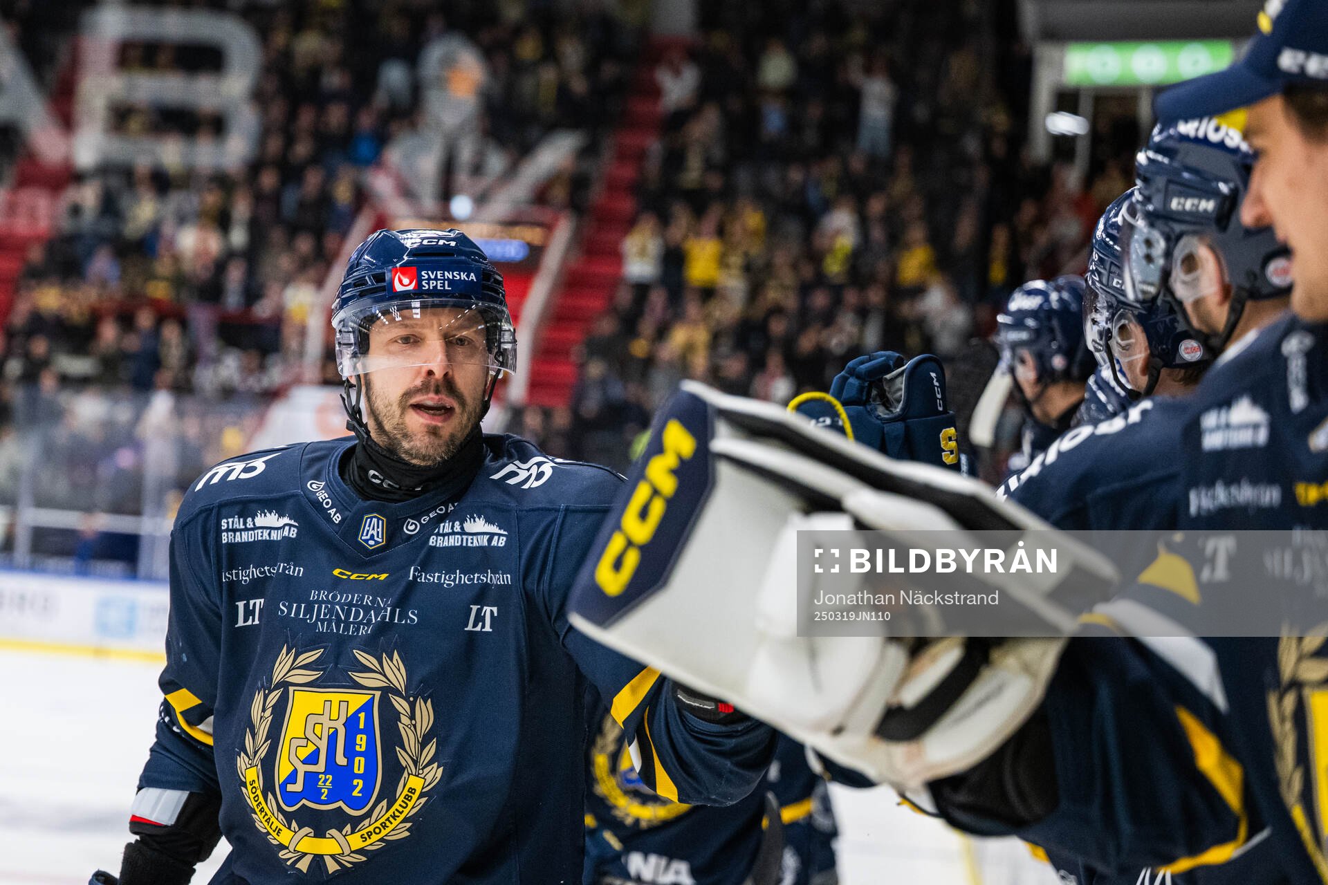 Södertäljes Marcus Eriksson jublar