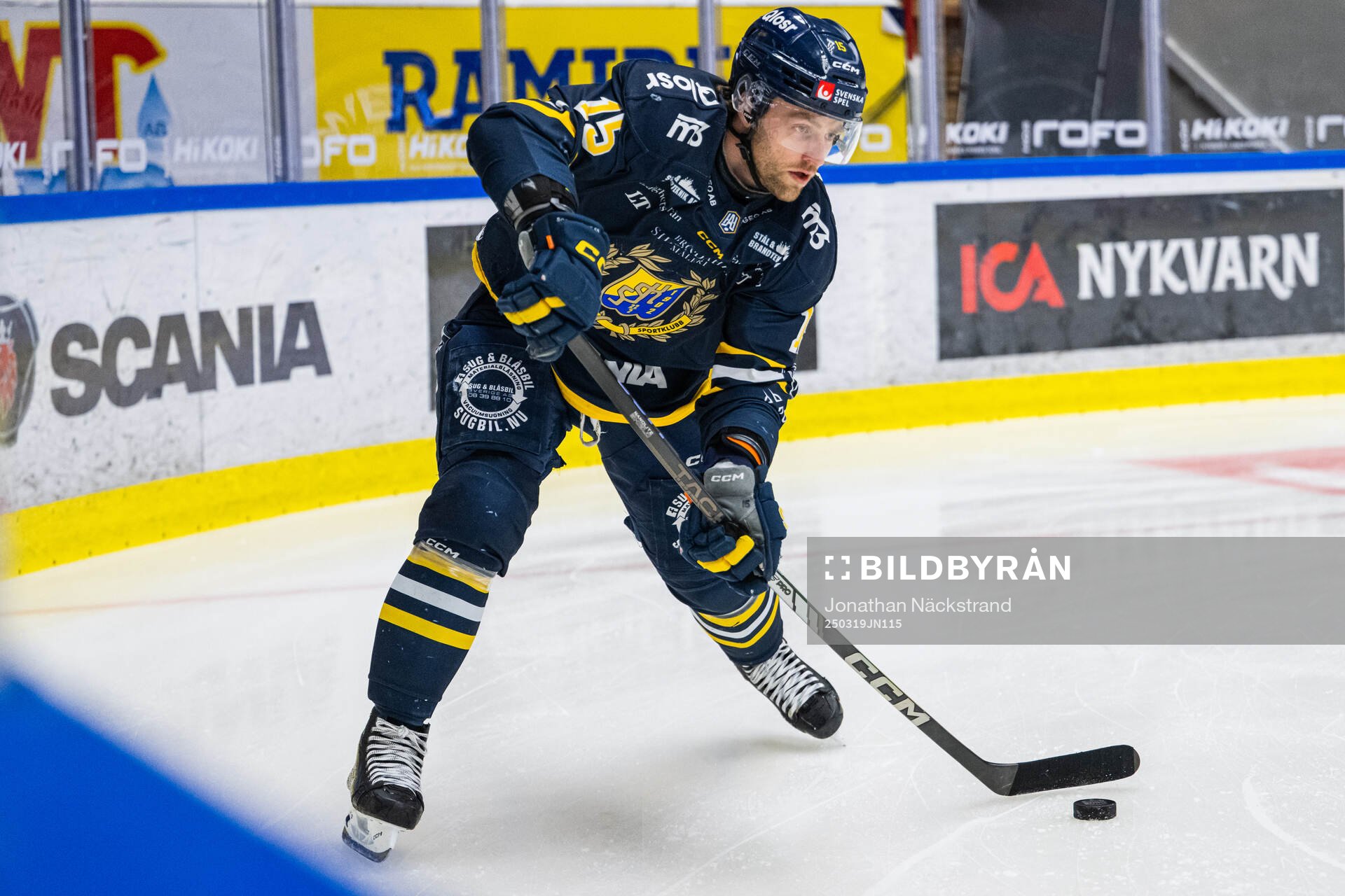 Södertäljes Albin Carlson