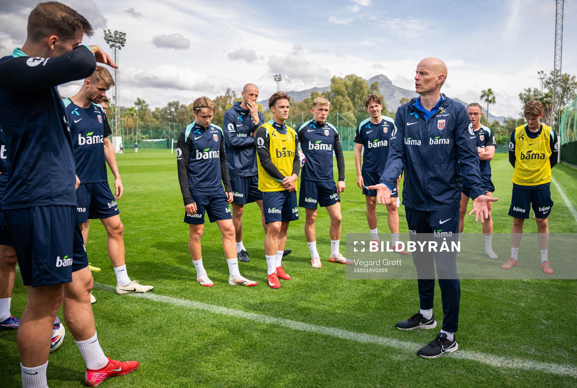 Ståle Solbakken, head coach of the Norwegian national