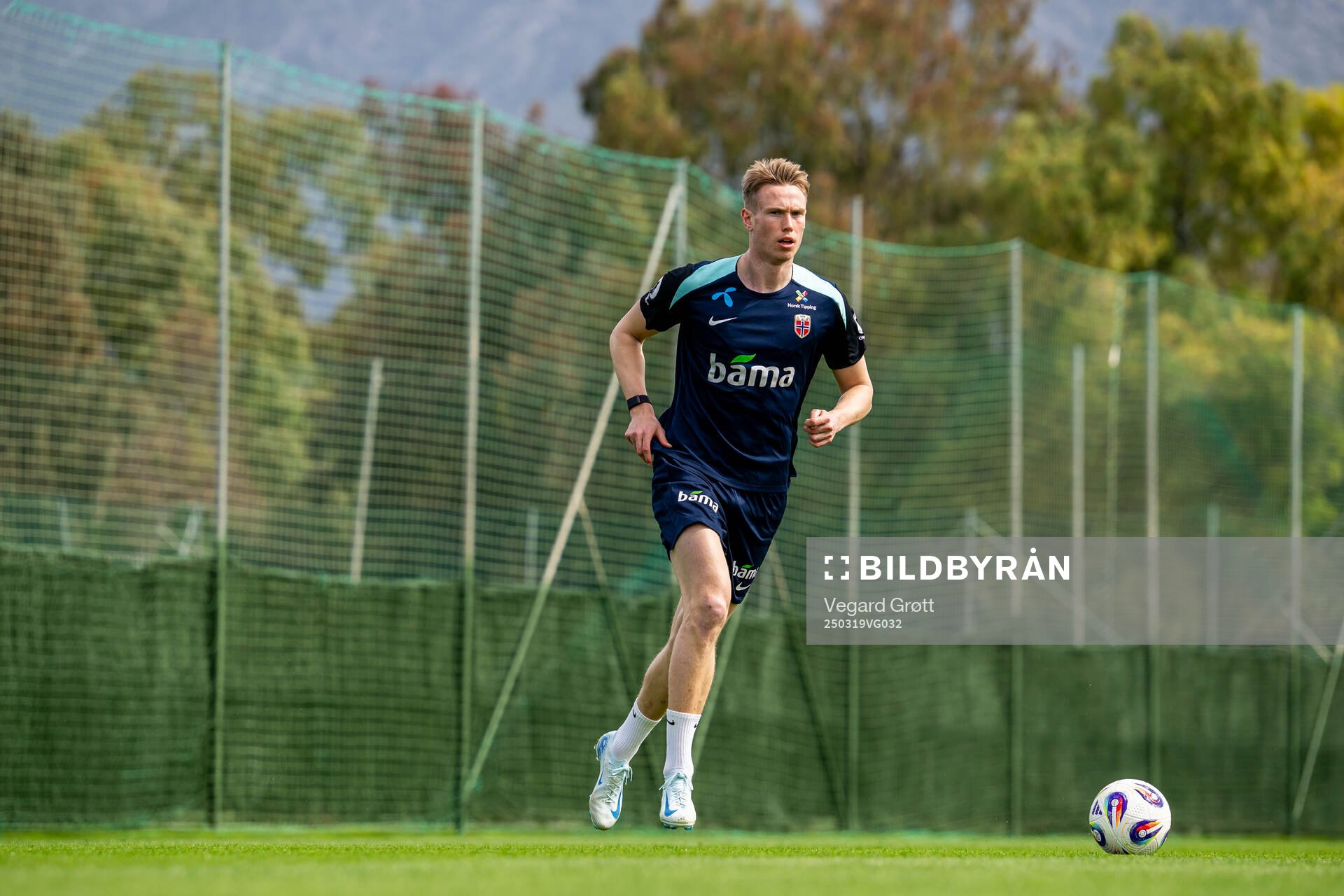 Torbjørn Lysaker Heggem of the Norwegian national football