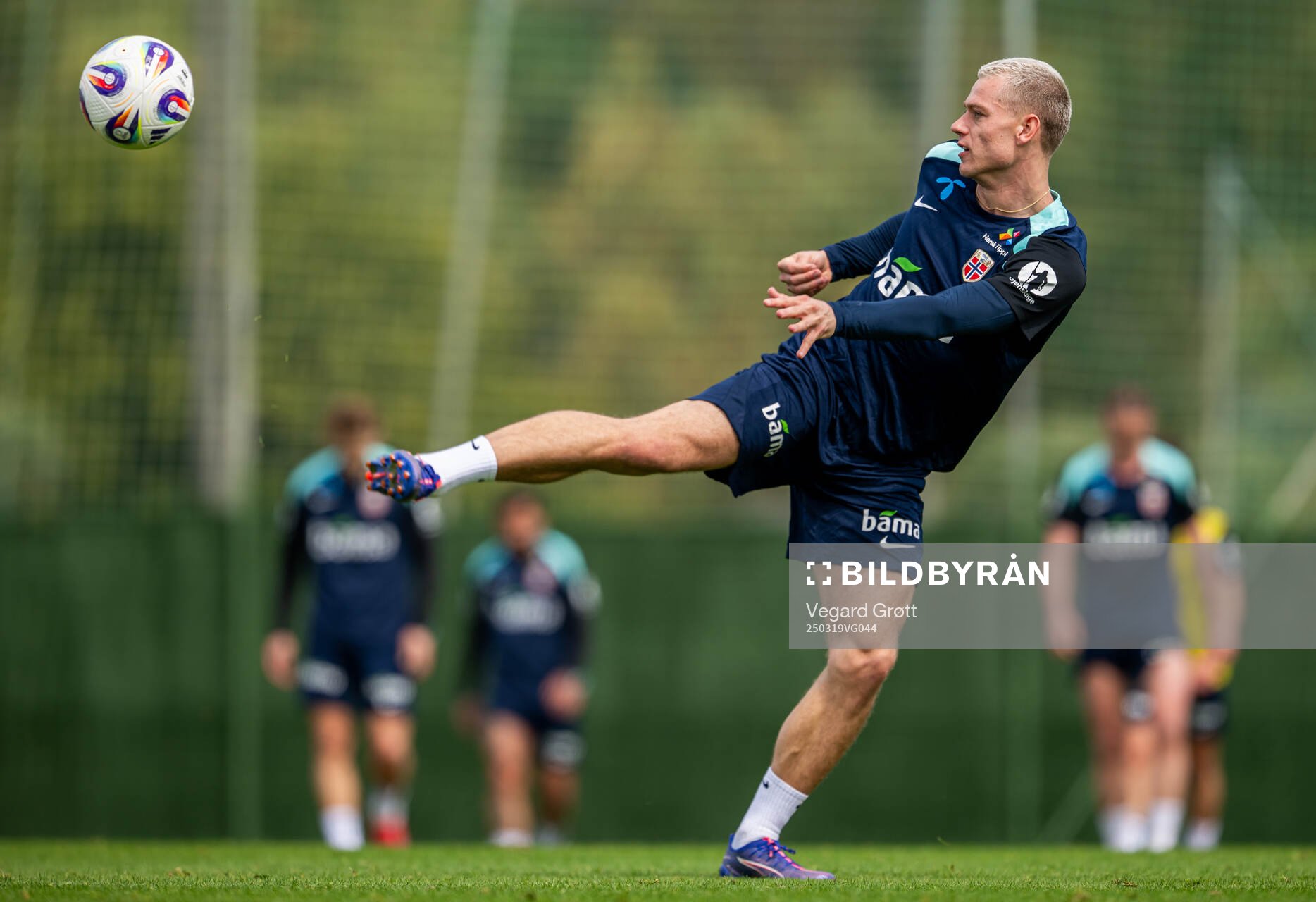 Julian Ryerson of the Norwegian national football team