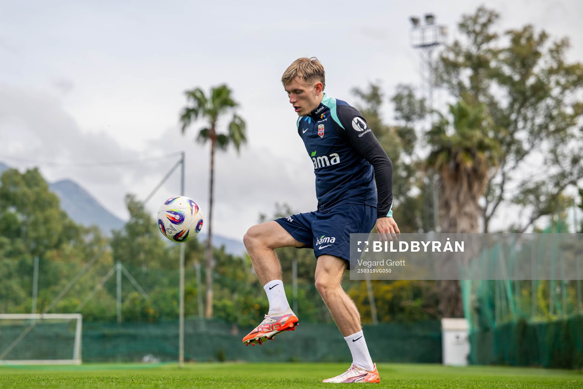 Marcus Holmgren Pedersen of the Norwegian national football