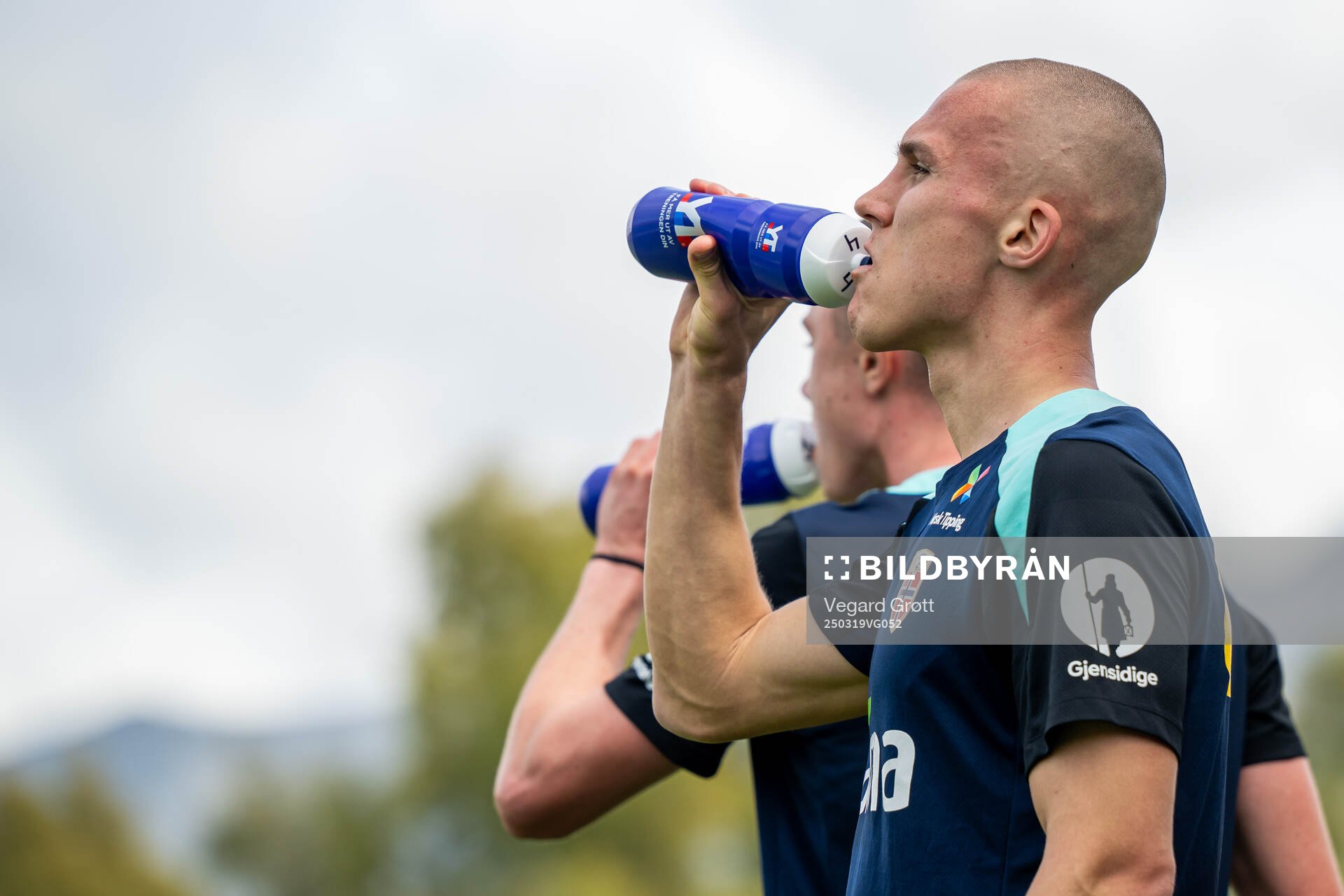 Leo Østigård of the Norwegian national football team
