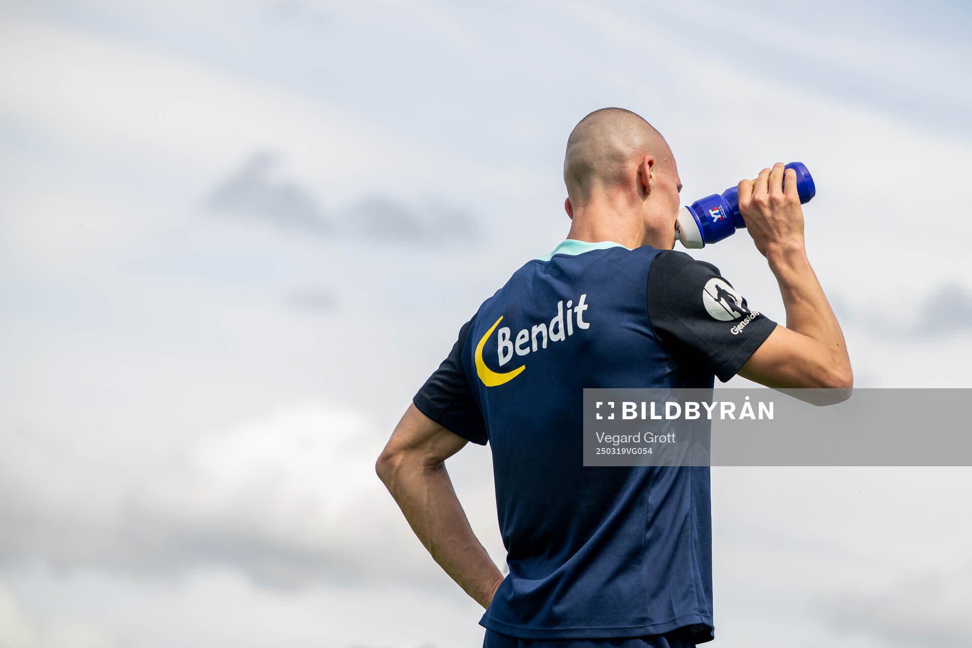 Leo Østigård of the Norwegian national football team