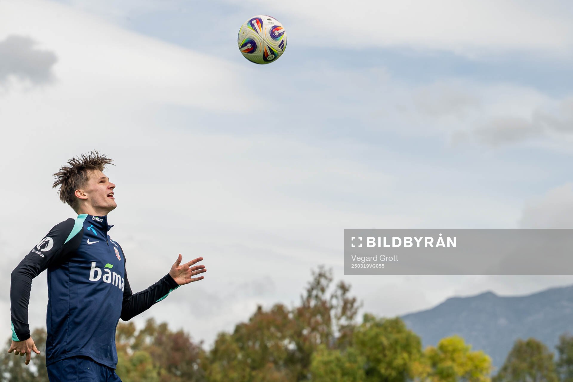 David Møller Wolfe of the Norwegian national football team