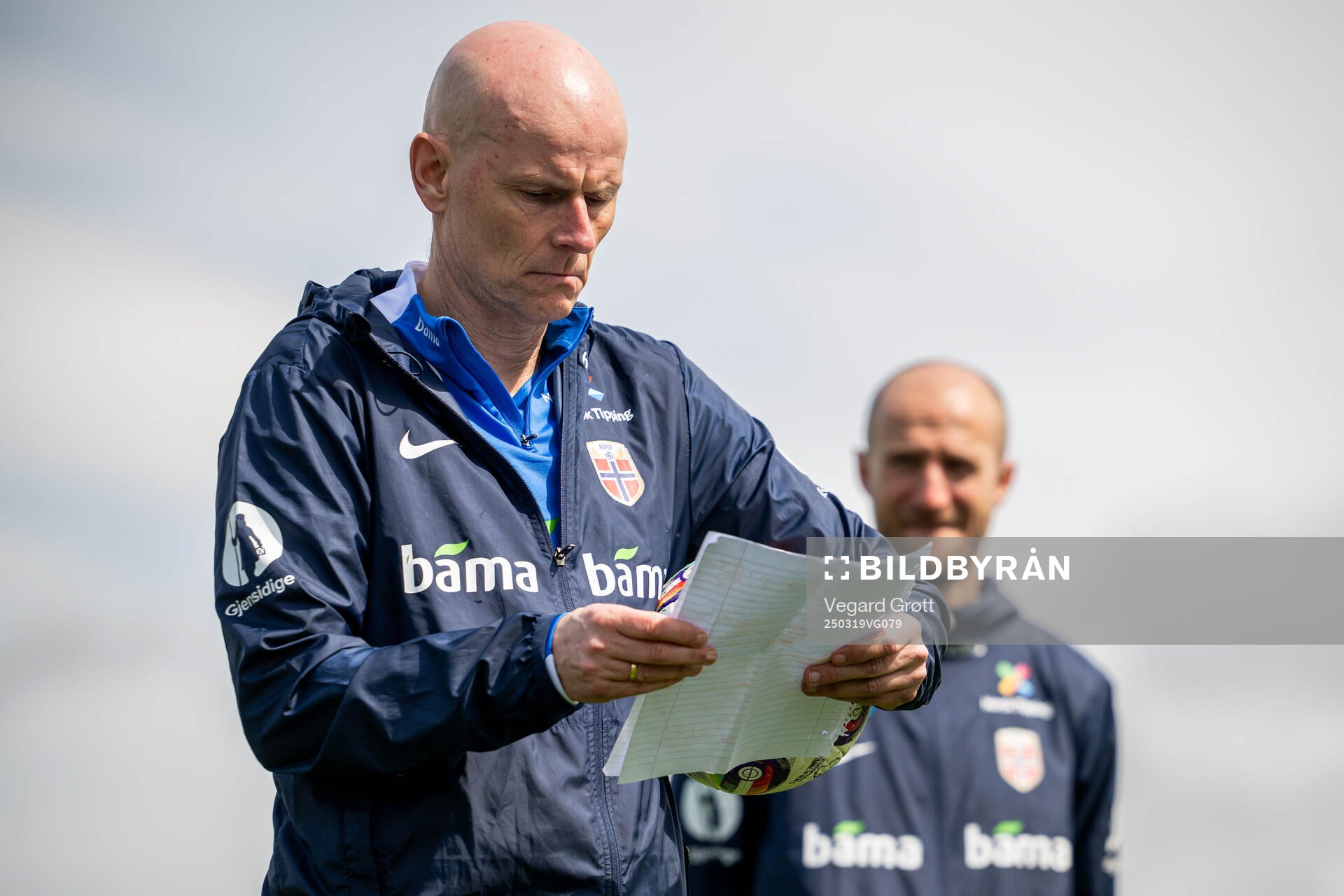 Ståle Solbakken, head coach of the Norwegian national